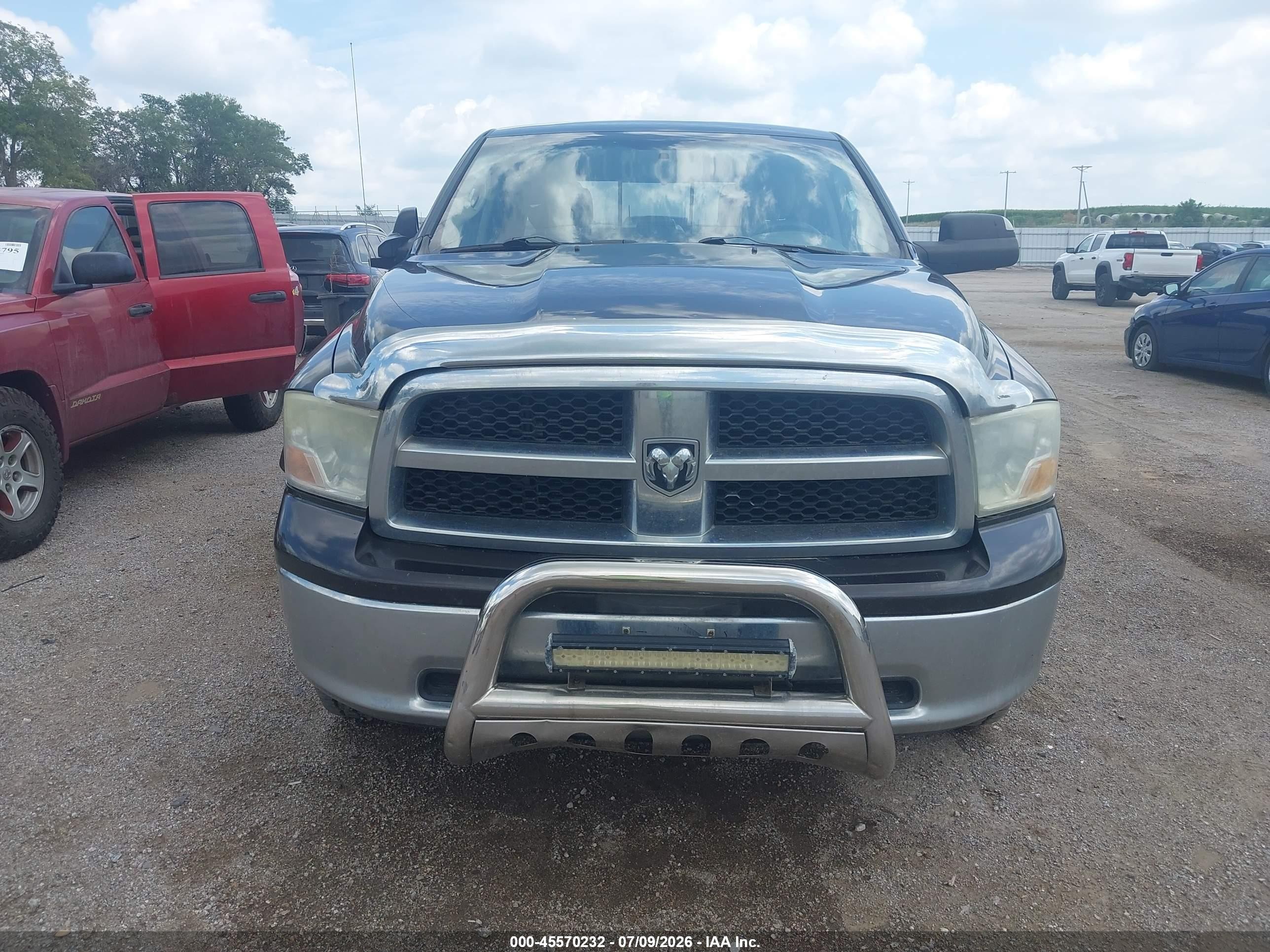 2011 Ram Ram 1500 Slt Черный vin: 1D7RV1CT3BS509856