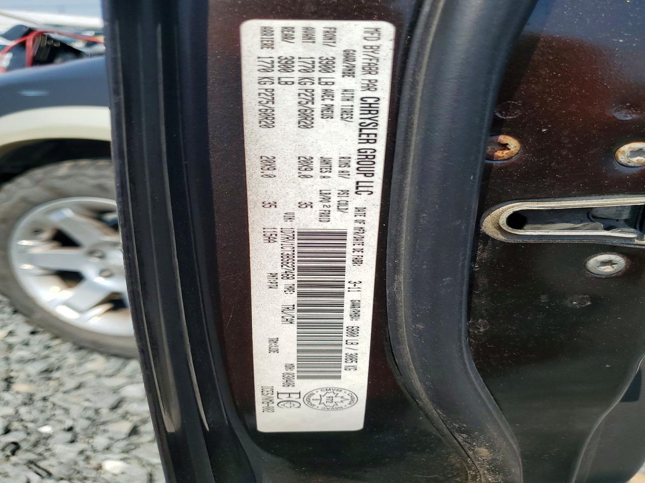 2011 Dodge Ram 1500 Brown vin: 1D7RV1CT3BS627468