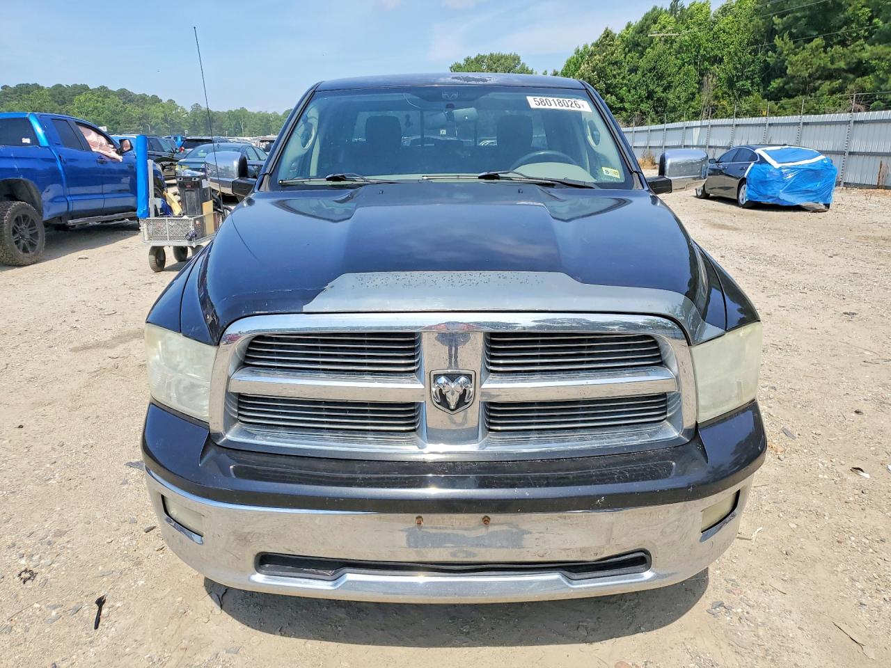 2011 Dodge Ram 1500 Black vin: 1D7RV1CT3BS641029