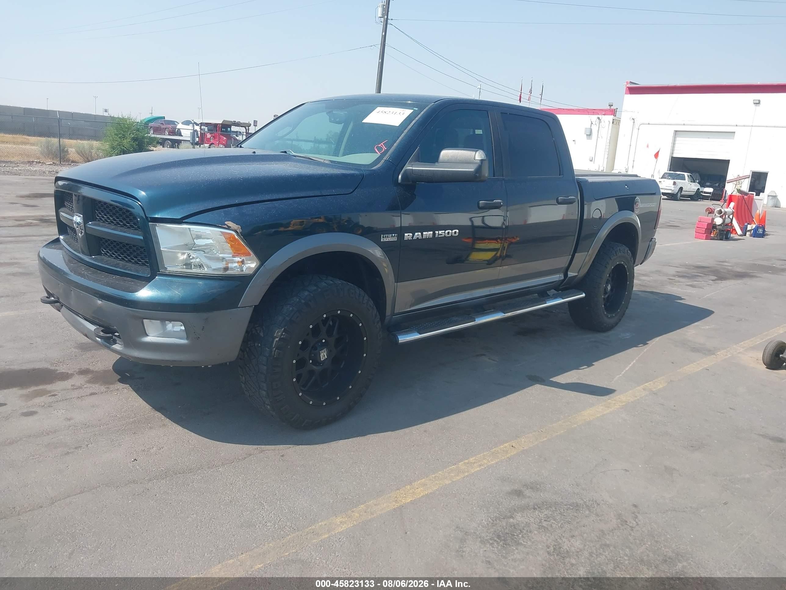 2011 Ram Ram 1500 Slt Black vin: 1D7RV1CT3BS664164