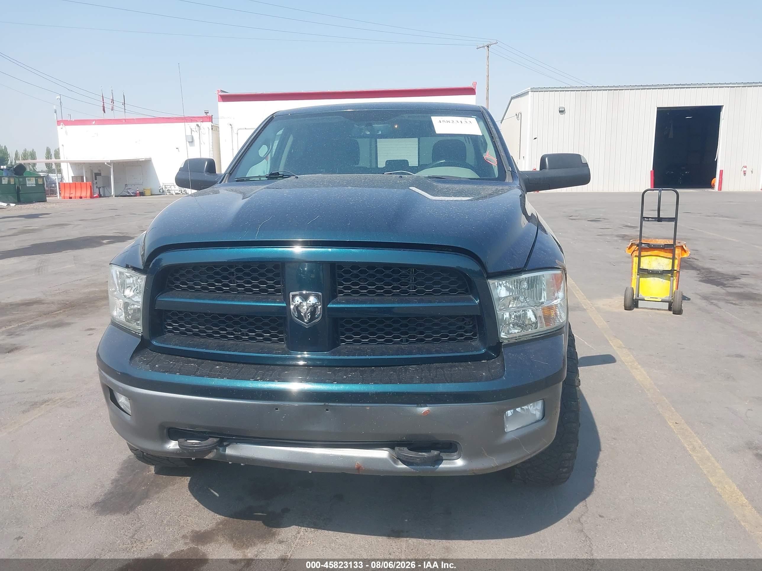 2011 Ram Ram 1500 Slt Black vin: 1D7RV1CT3BS664164