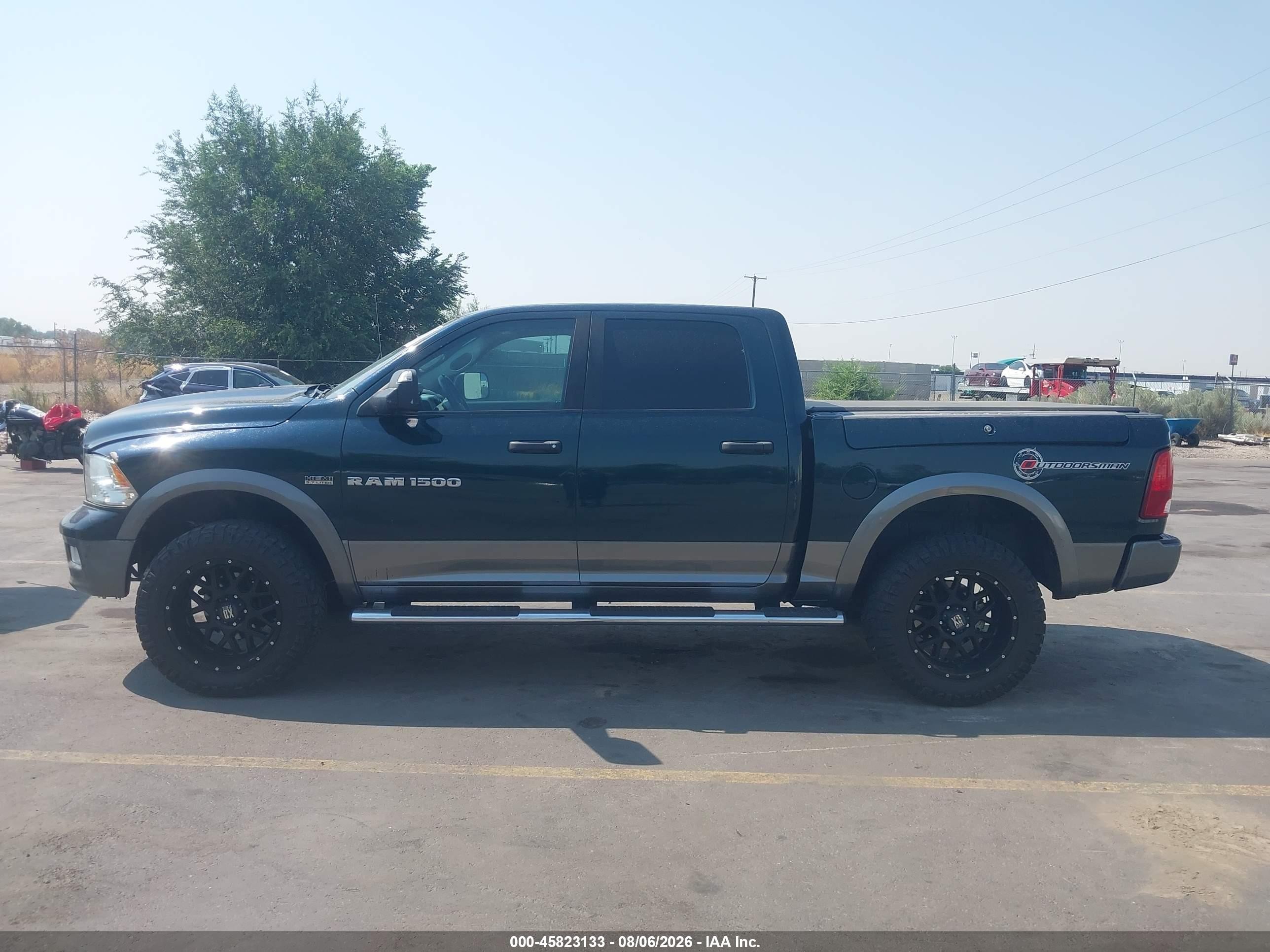 2011 Ram Ram 1500 Slt Black vin: 1D7RV1CT3BS664164