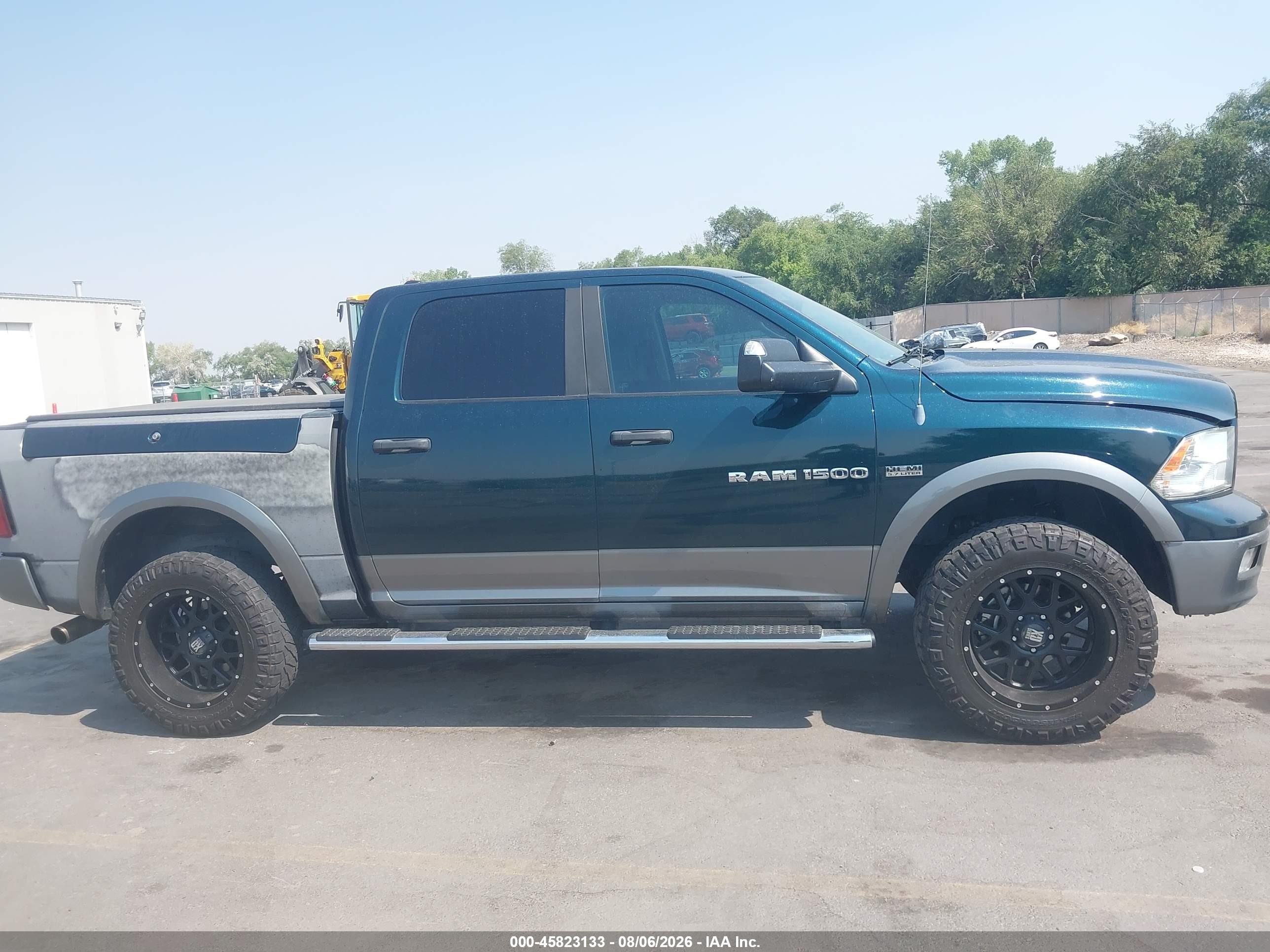 2011 Ram Ram 1500 Slt Black vin: 1D7RV1CT3BS664164