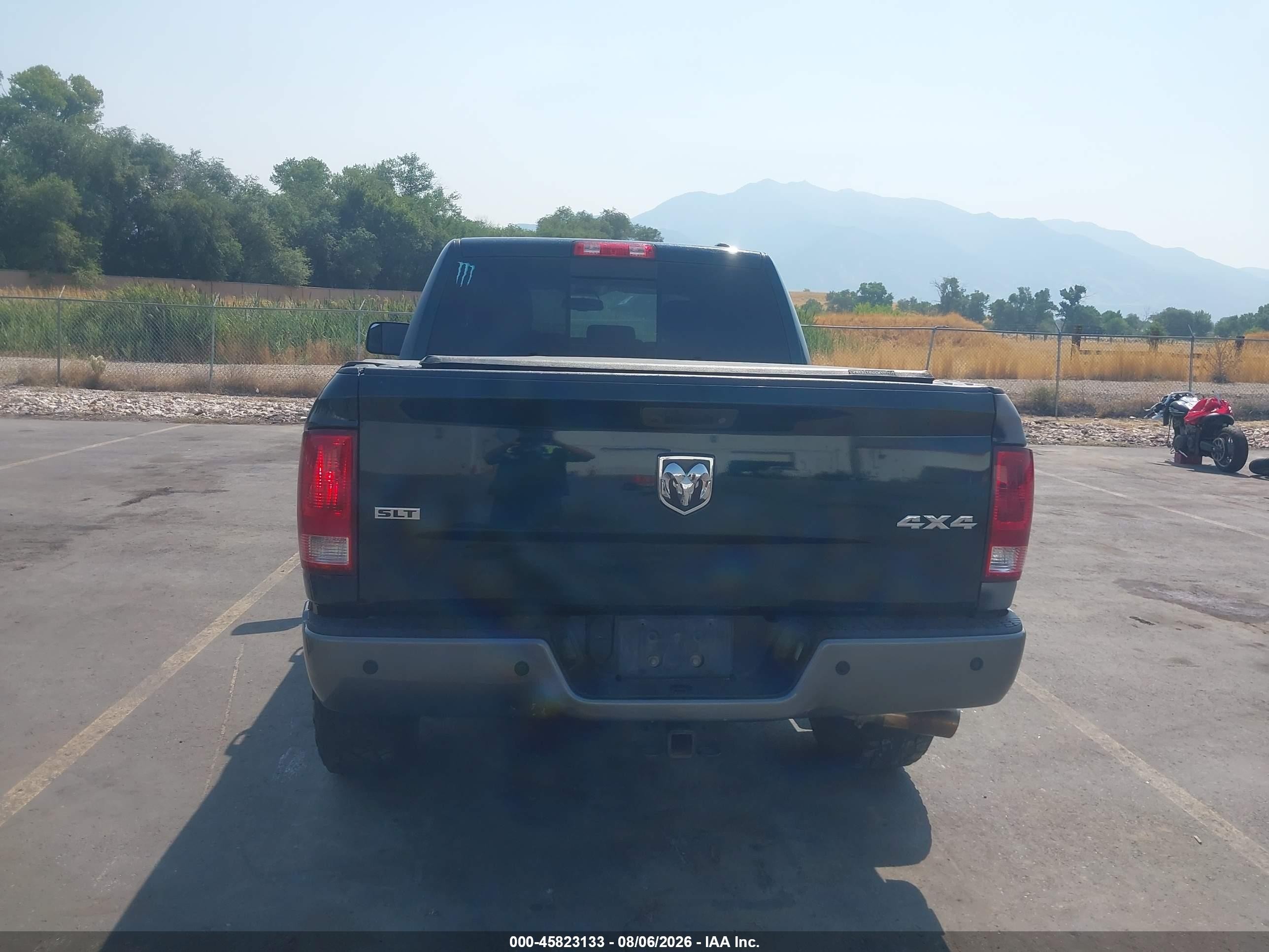 2011 Ram Ram 1500 Slt Black vin: 1D7RV1CT3BS664164