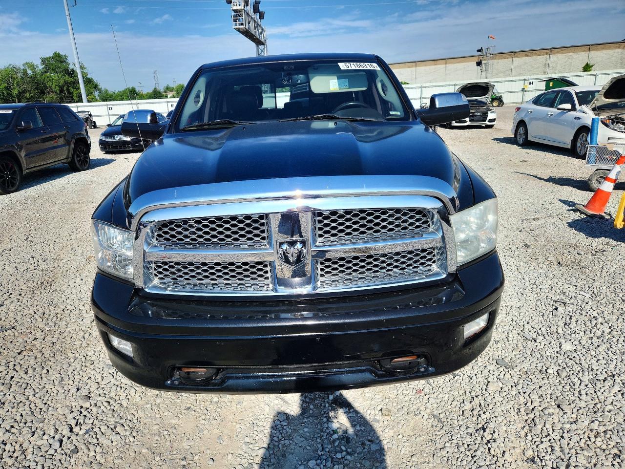 2011 Dodge Ram 1500 Black vin: 1D7RV1CT3BS695186