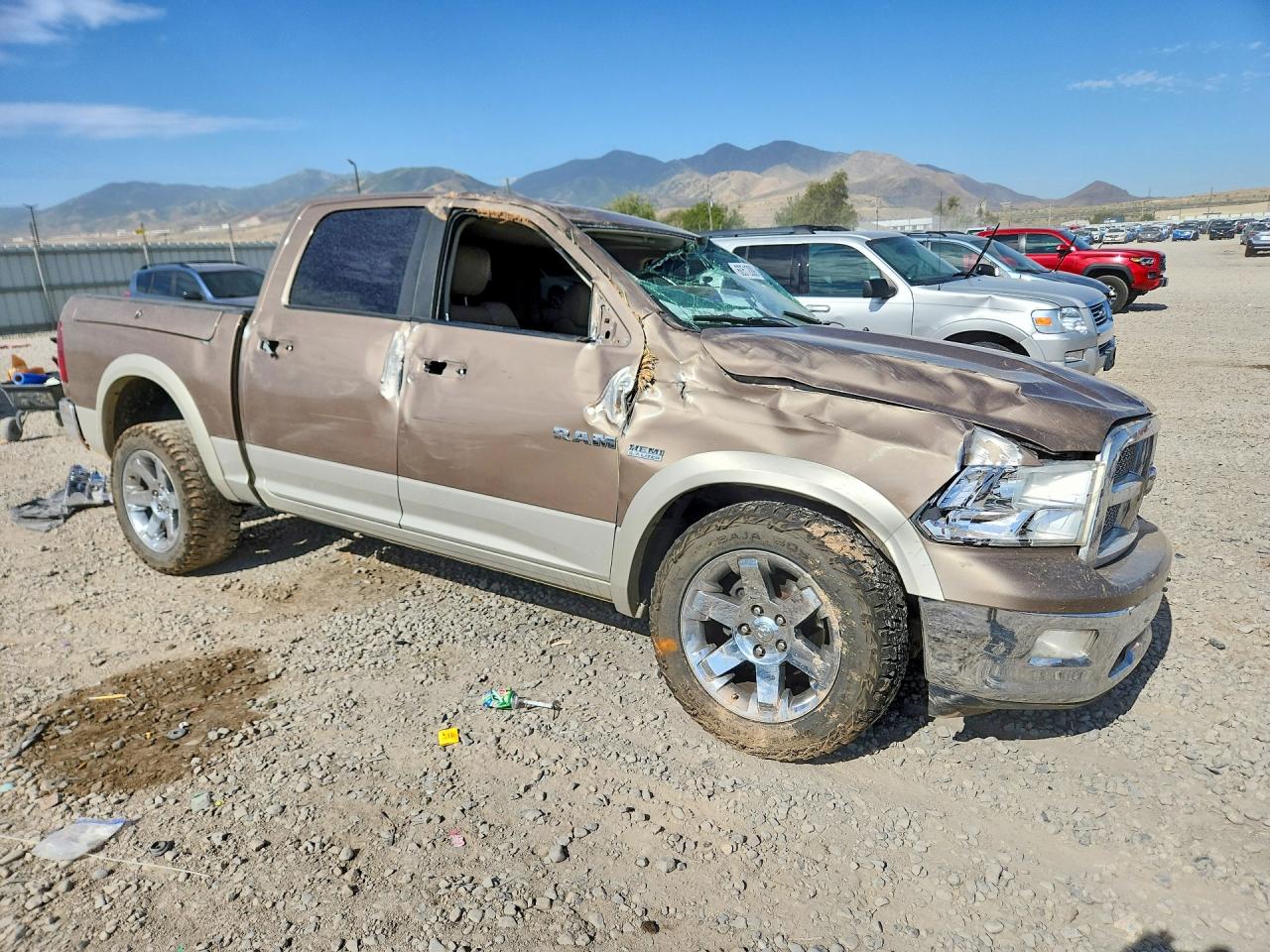 2010 Dodge Ram 1500 Tan vin: 1D7RV1CT4AS160642