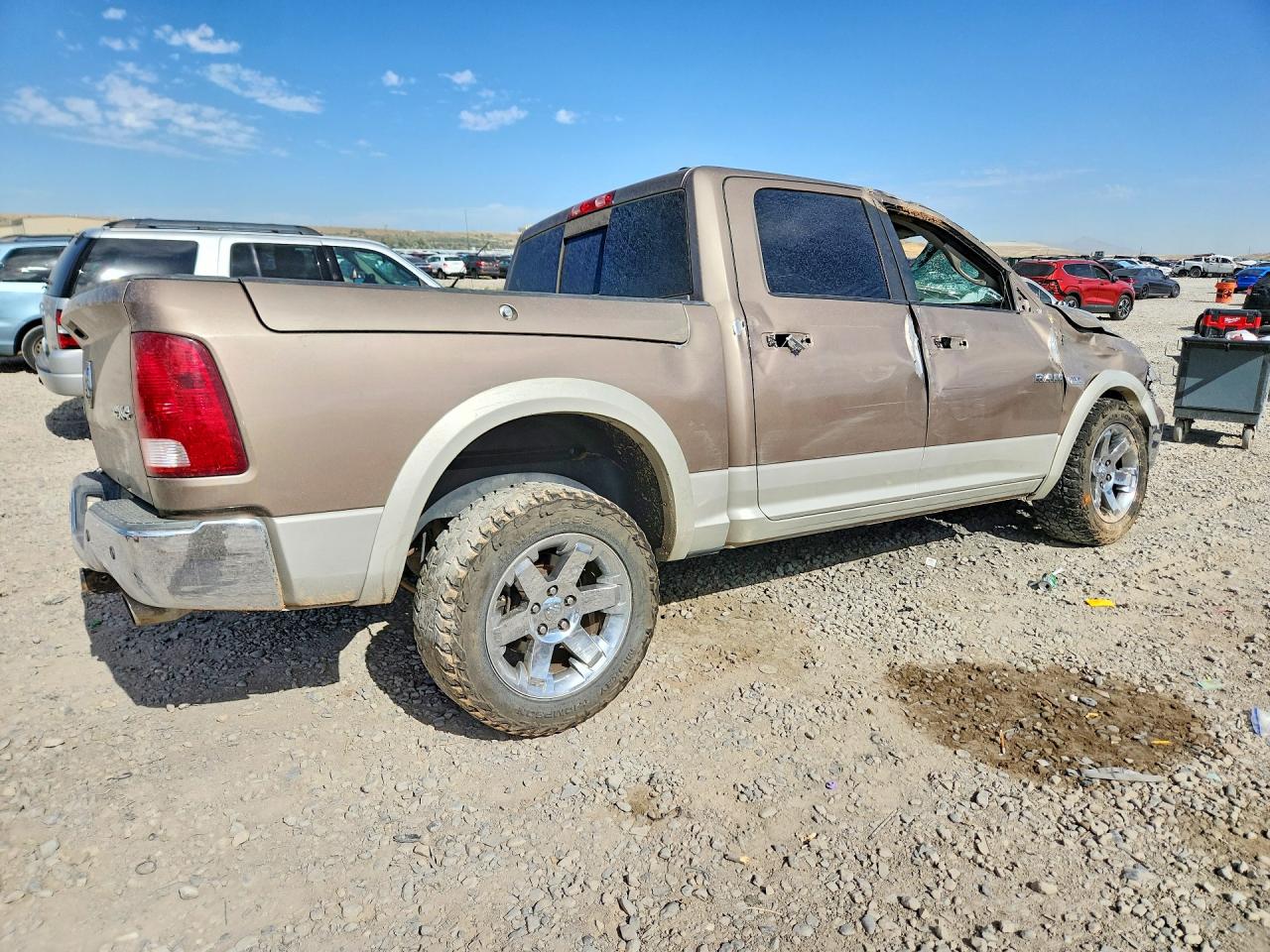 2010 Dodge Ram 1500 Tan vin: 1D7RV1CT4AS160642