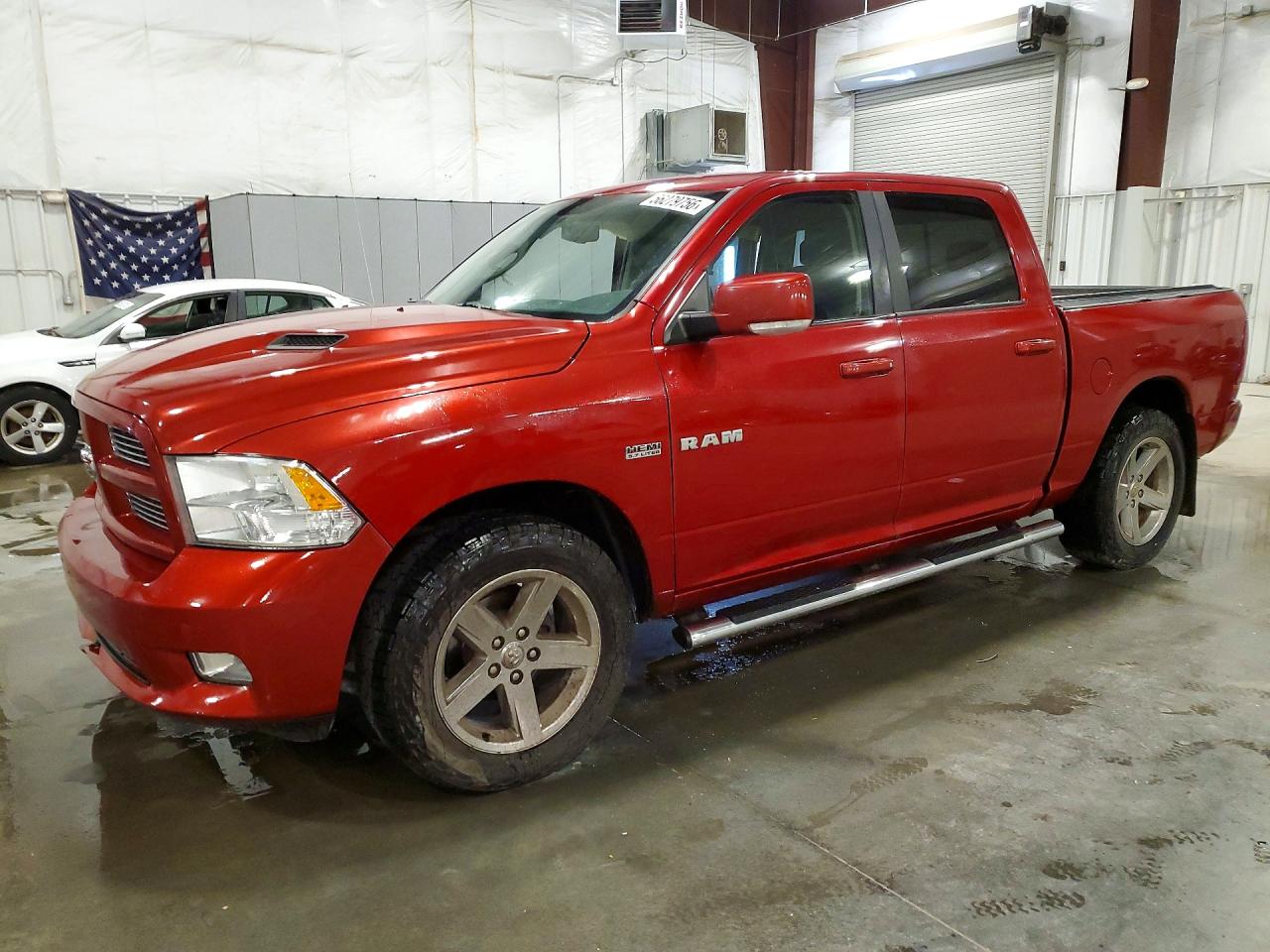2010 Dodge Ram 1500 Red vin: 1D7RV1CT4AS260031