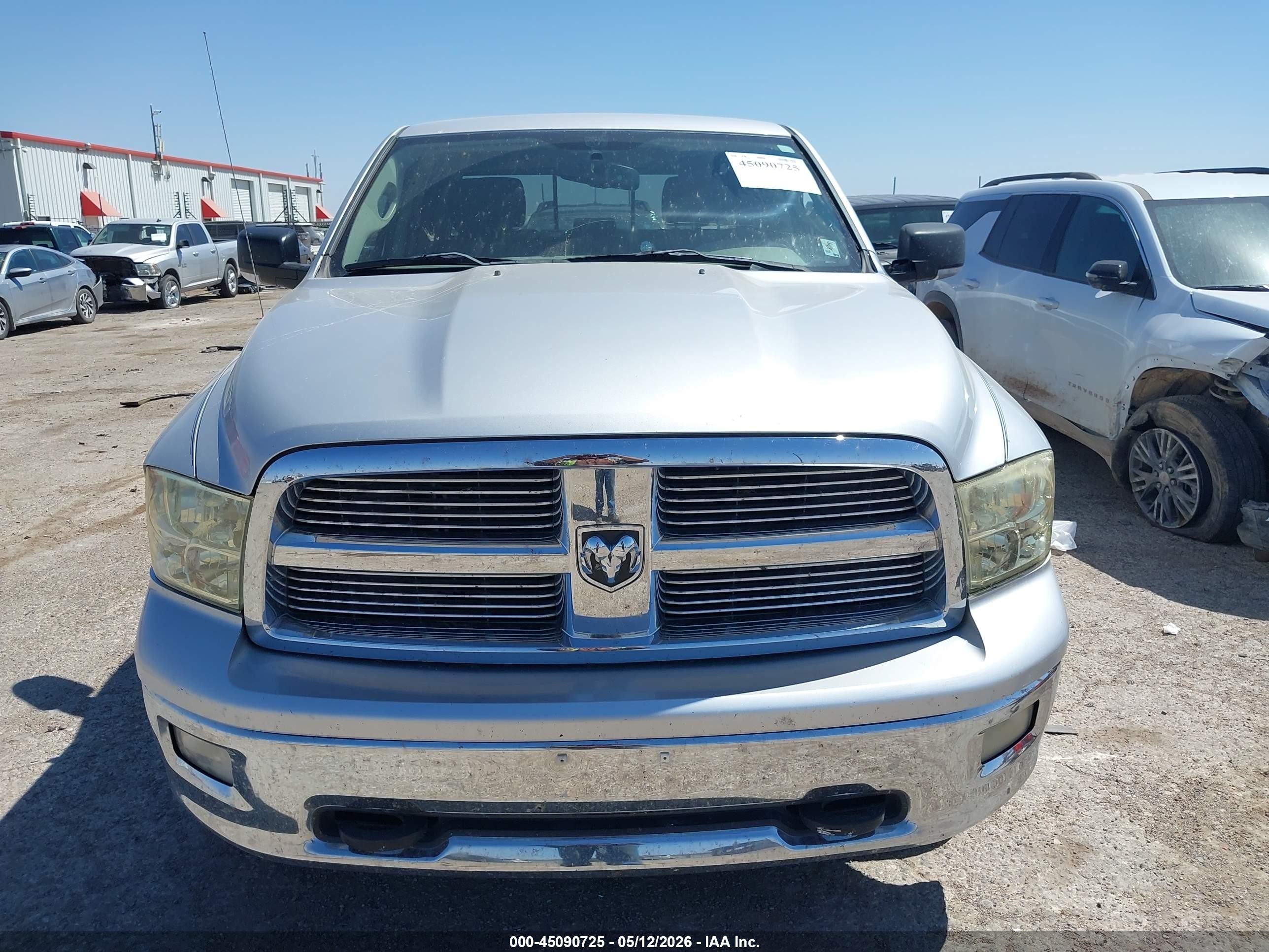 2011 Ram Ram 1500 Slt Silver vin: 1D7RV1CT4BS522874