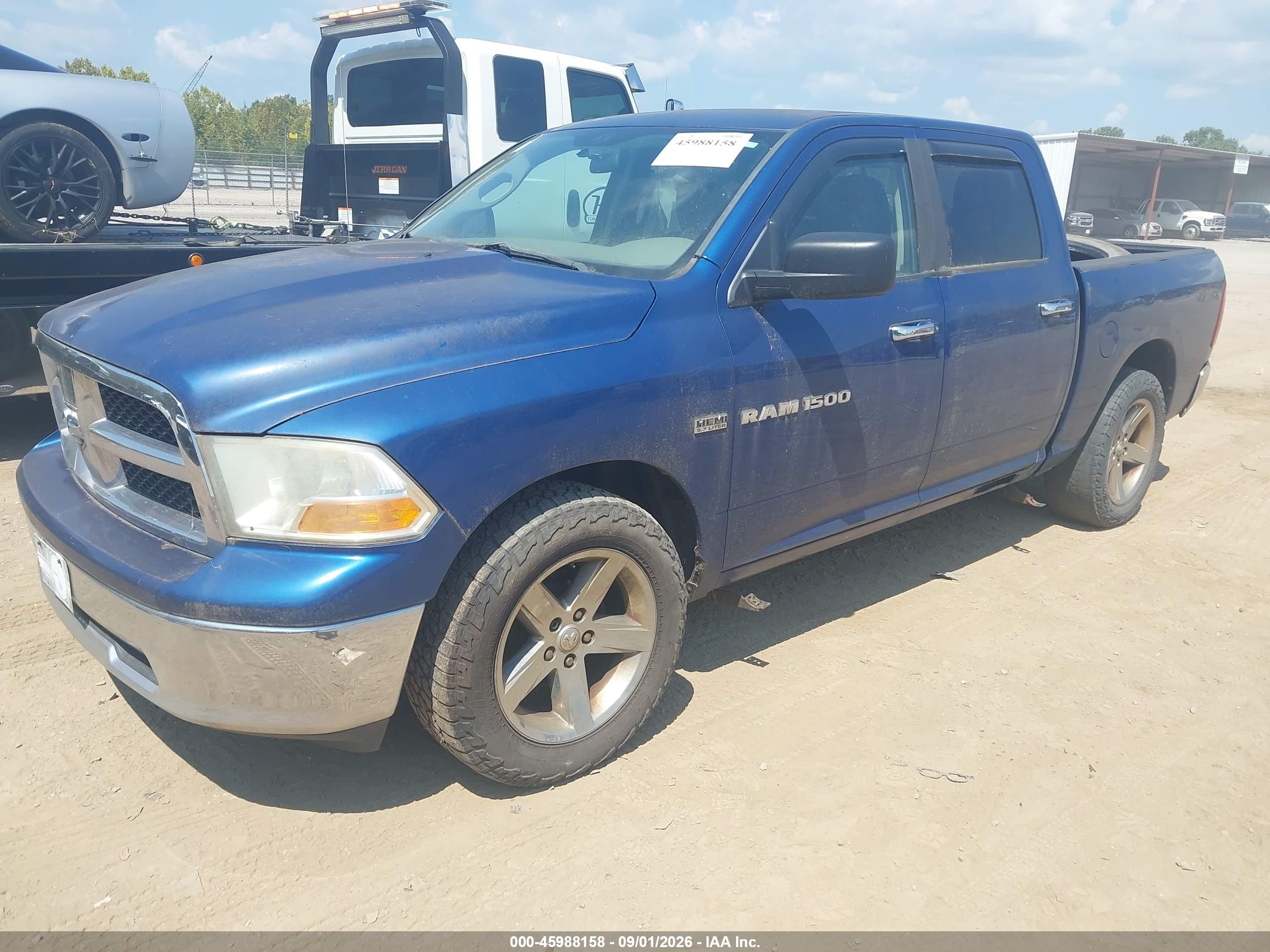 2011 Ram Ram 1500 Slt Blue vin: 1D7RV1CT4BS532076