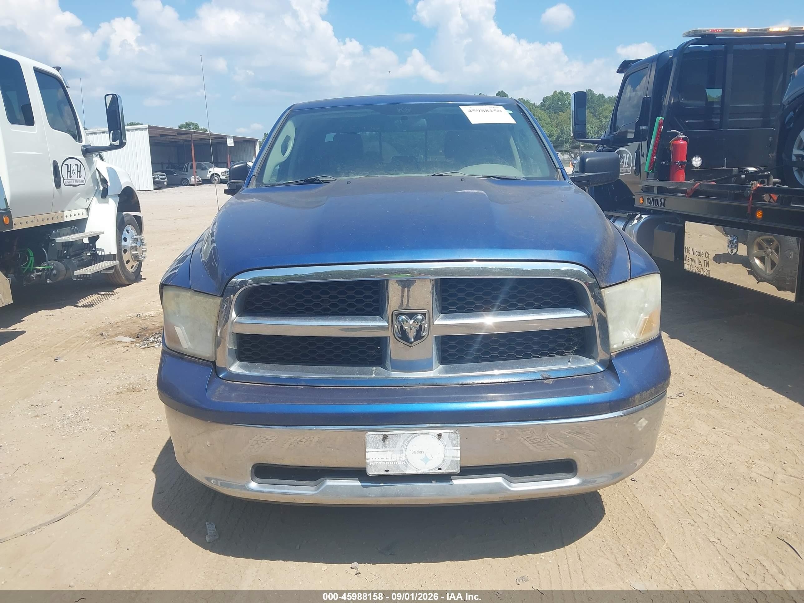2011 Ram Ram 1500 Slt Blue vin: 1D7RV1CT4BS532076
