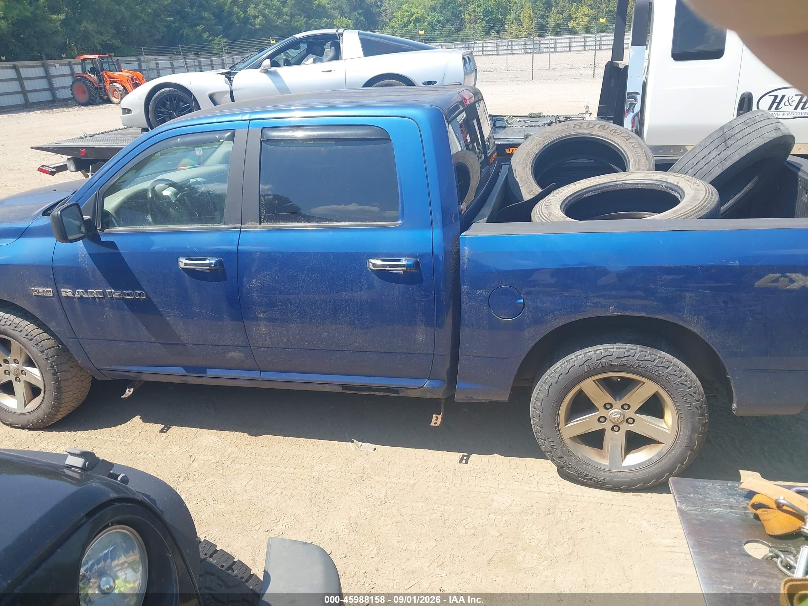 2011 Ram Ram 1500 Slt Blue vin: 1D7RV1CT4BS532076