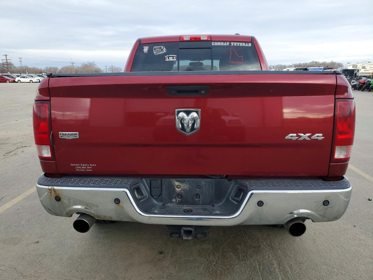 2011 Dodge Ram 1500 Red vin: 1D7RV1CT4BS552053