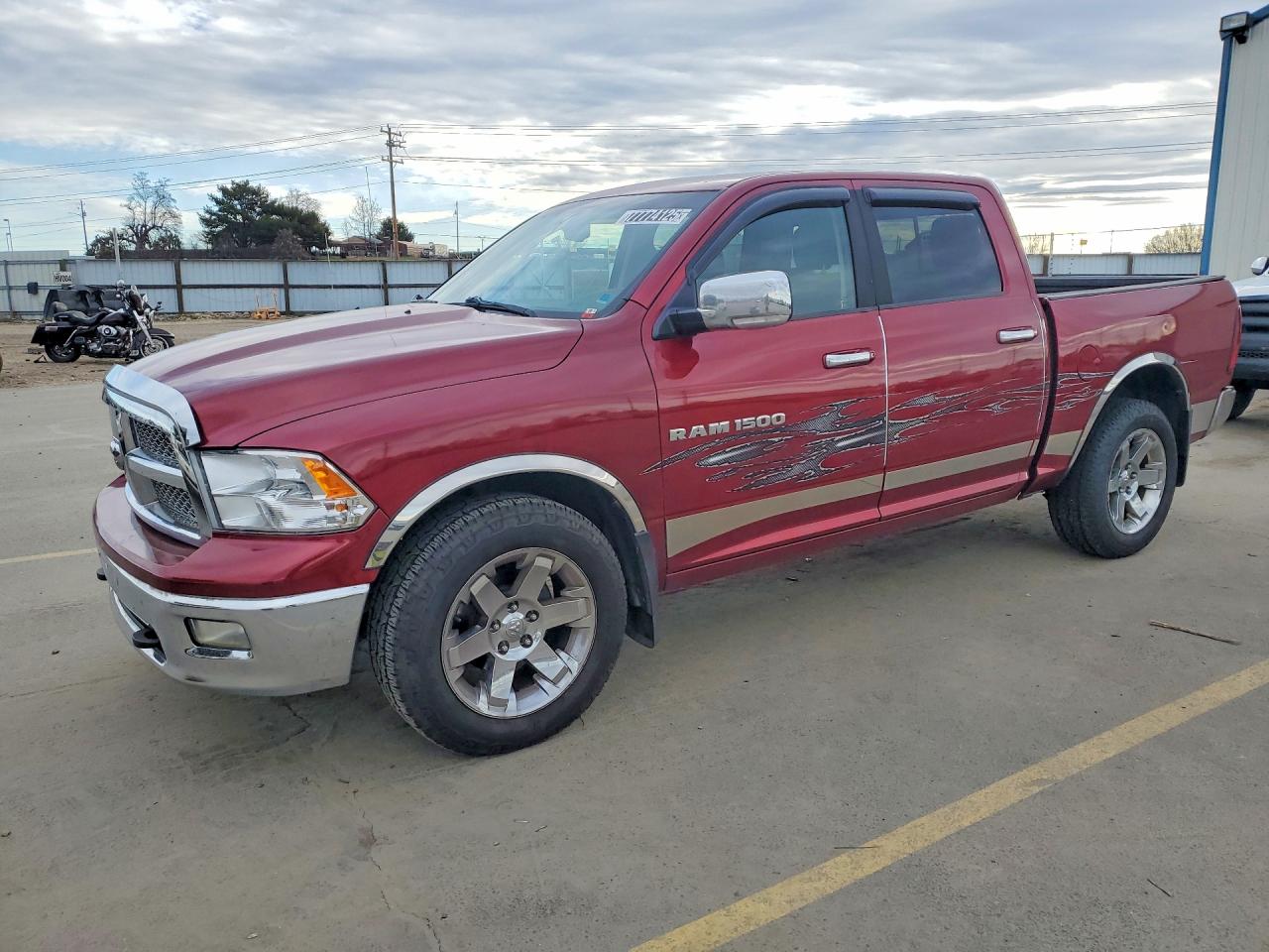 2011 Dodge Ram 1500 Red vin: 1D7RV1CT4BS552053