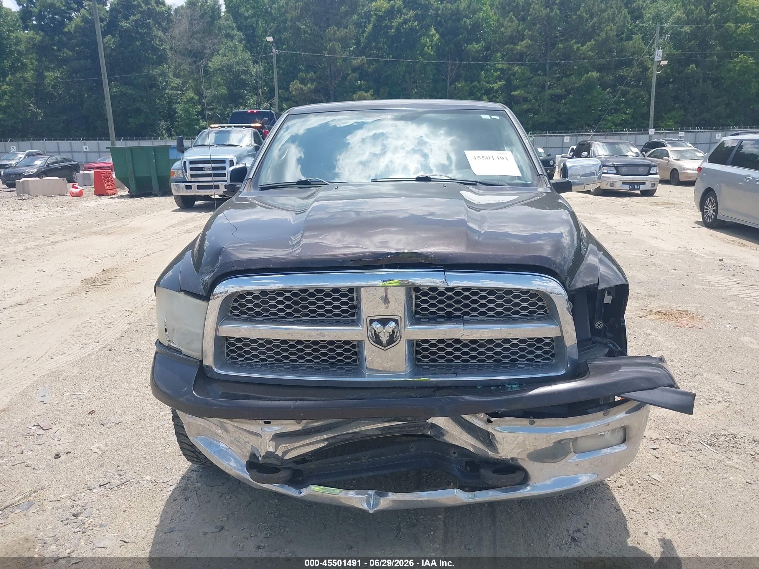 2011 Ram Ram 1500 Laramie Brown vin: 1D7RV1CT4BS646157