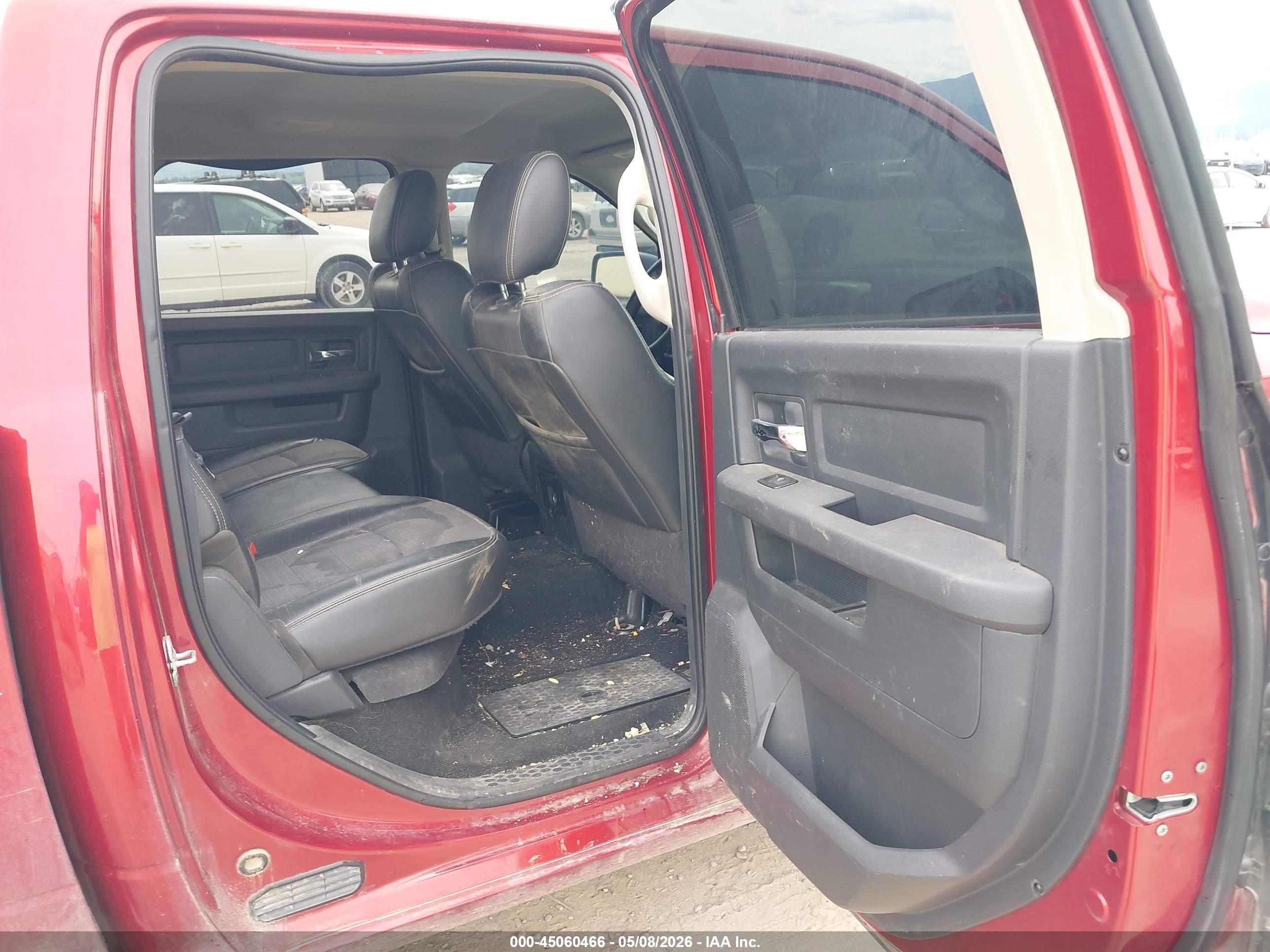2011 Ram Ram 1500 Sport Темно-бордовый vin: 1D7RV1CT4BS660589