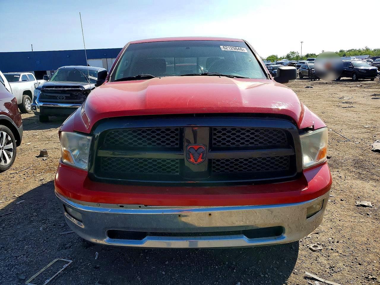 2011 Dodge Ram 1500 Red vin: 1D7RV1CT4BS683449