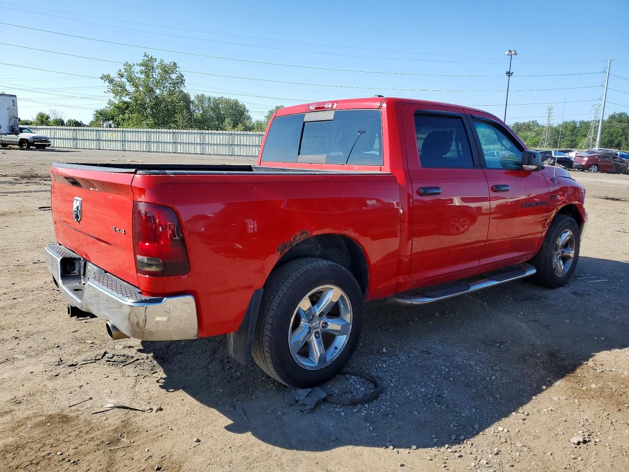 2011 Dodge Ram 1500 Red vin: 1D7RV1CT4BS683449