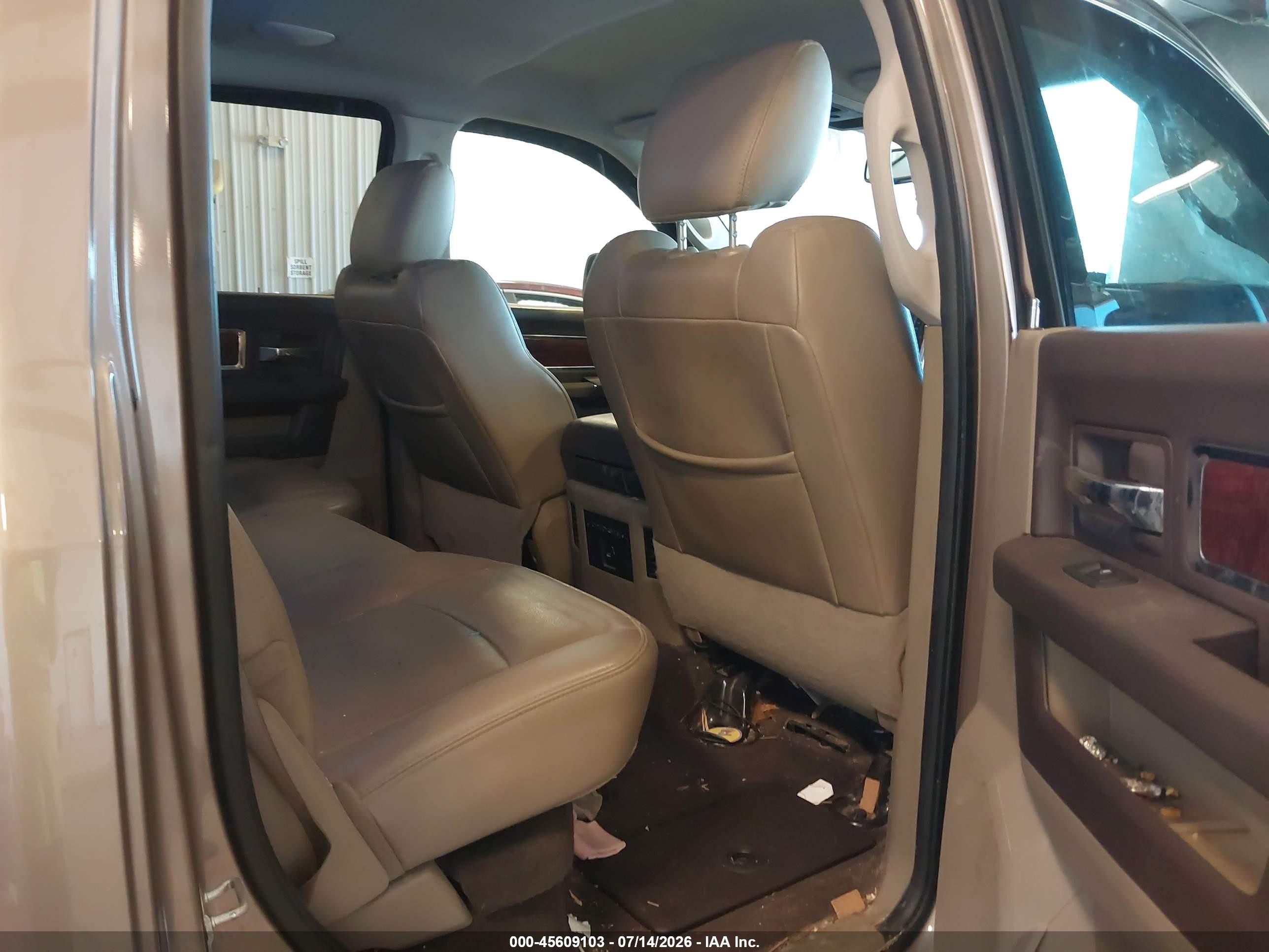 2010 Dodge Ram 1500 Laramie Brown vin: 1D7RV1CT5AS180964