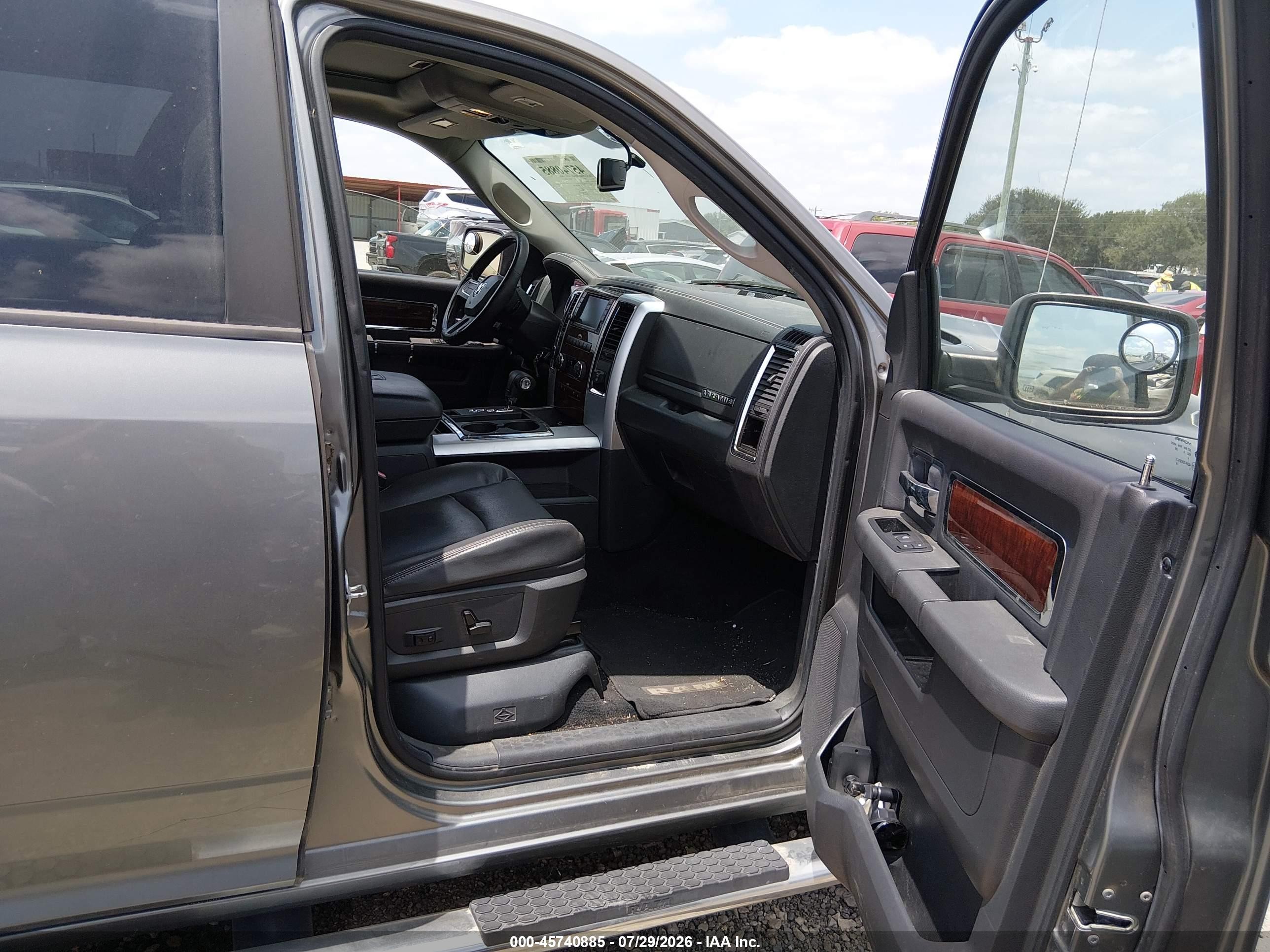 2011 Ram Ram 1500 Laramie Gray vin: 1D7RV1CT5BS557116