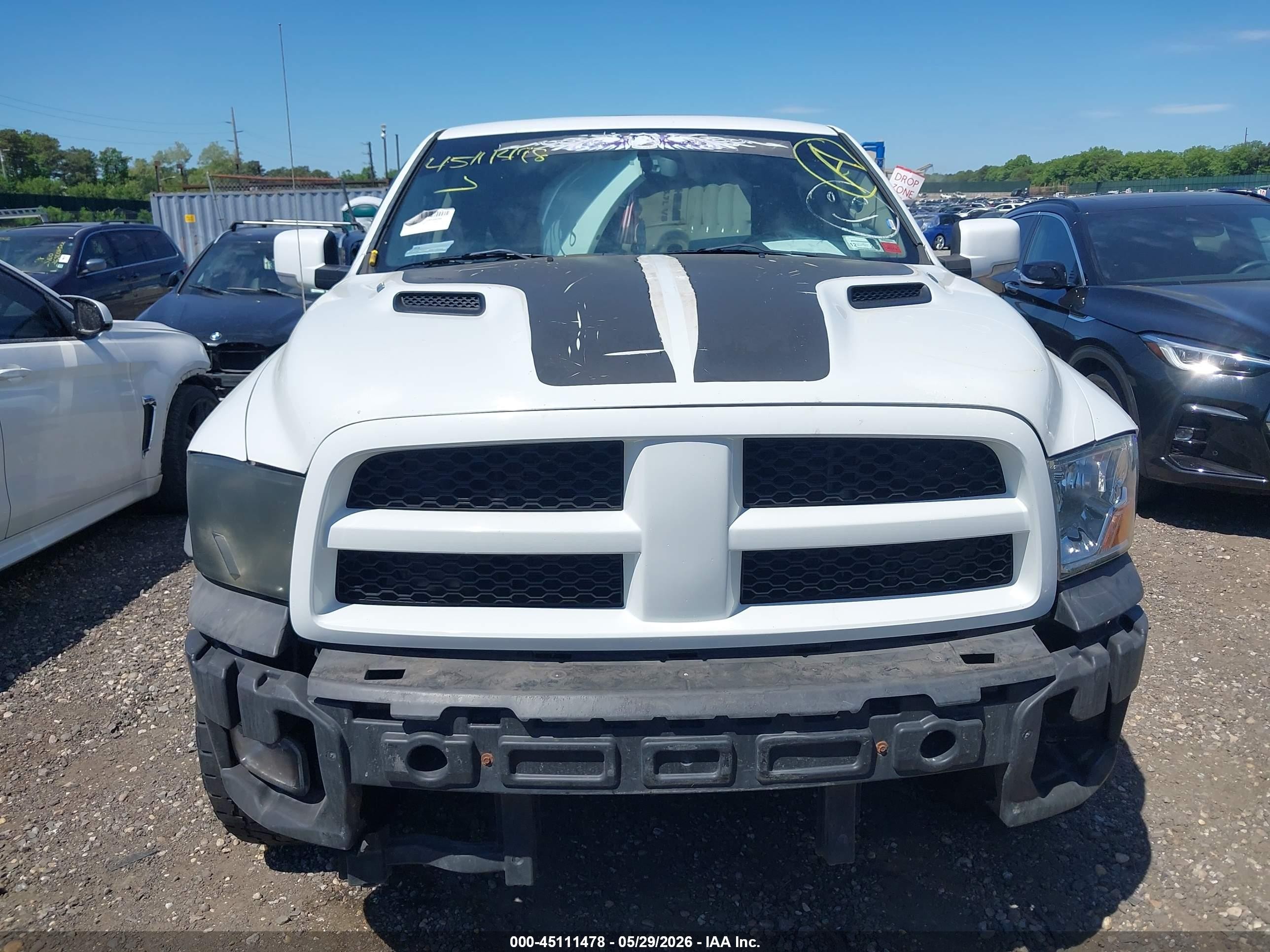 2011 Ram Ram 1500 Sport White vin: 1D7RV1CT5BS590150