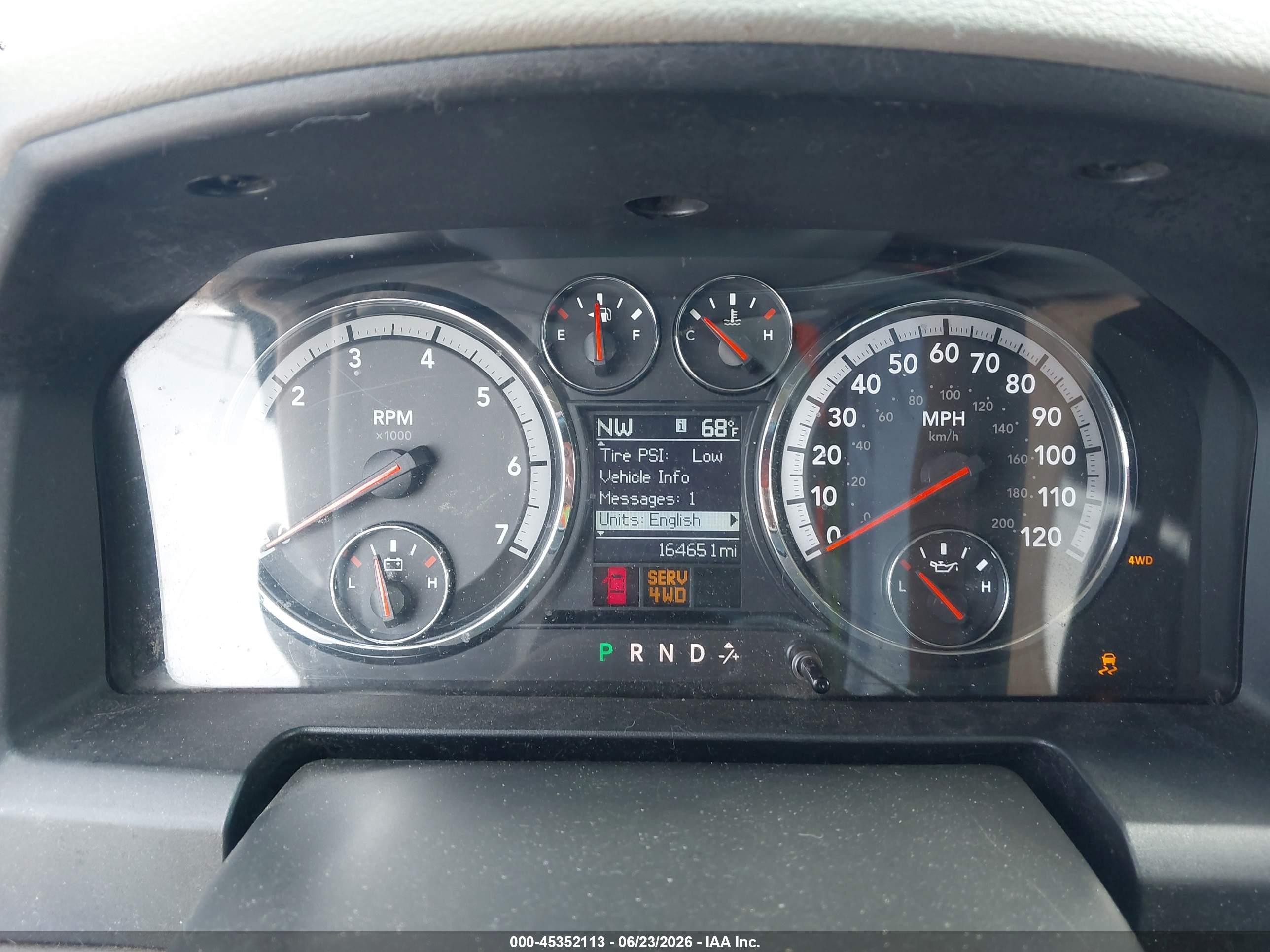 2011 Ram Ram 1500 Slt Black vin: 1D7RV1CT5BS622756