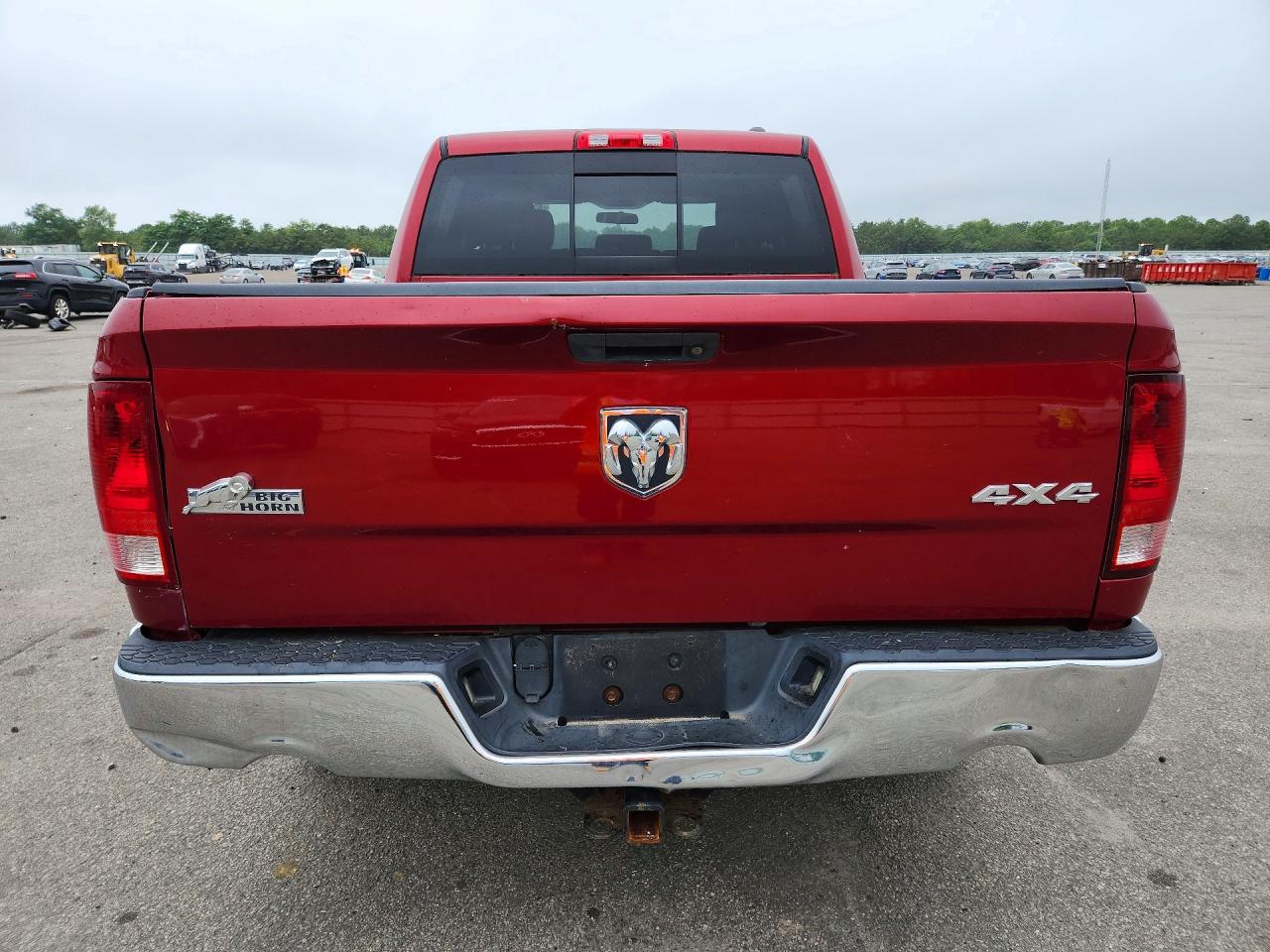 2011 Dodge Ram 1500 Red vin: 1D7RV1CT5BS659659