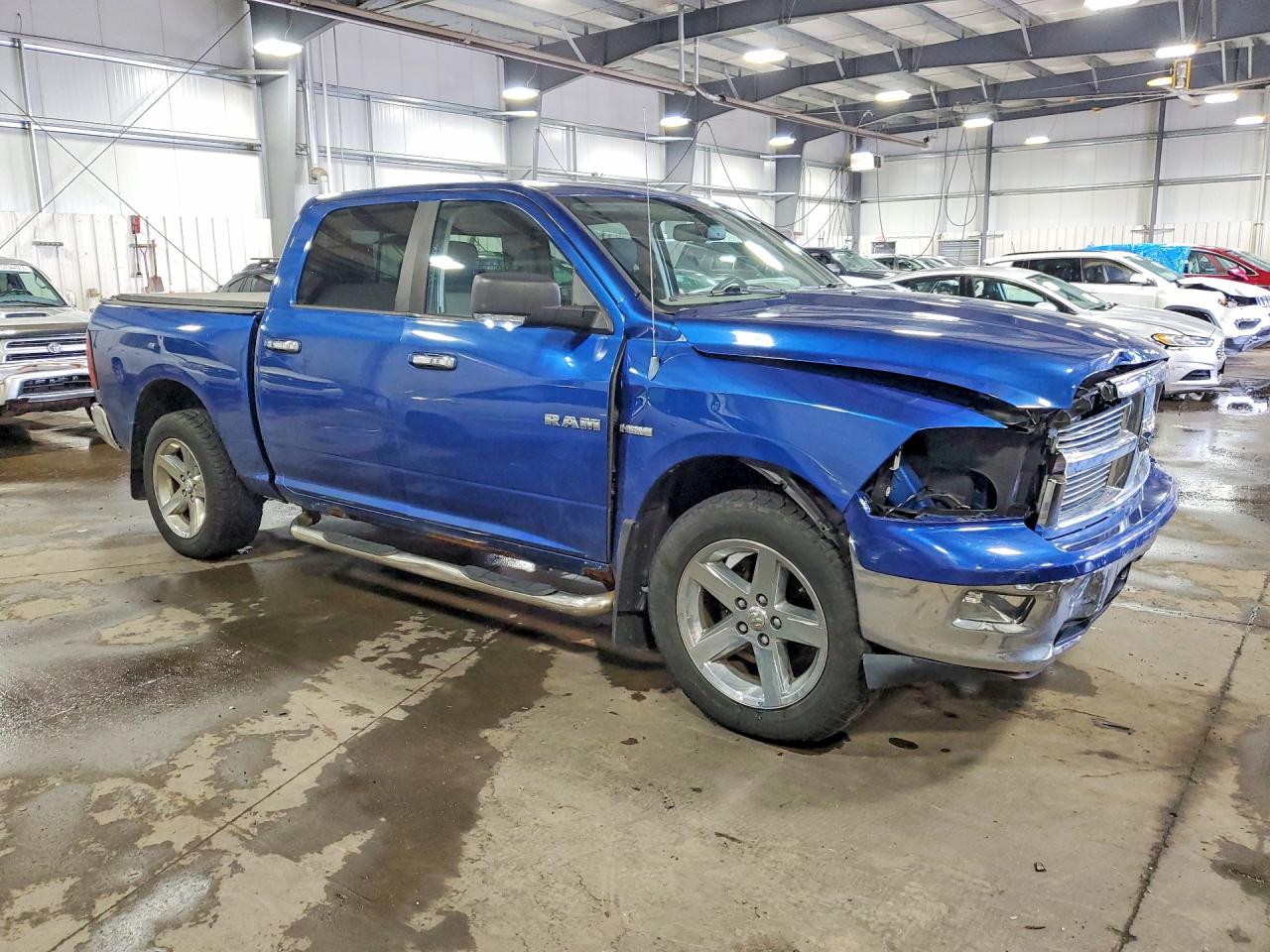 2010 Dodge Ram 1500 Blue vin: 1D7RV1CT6AS125391