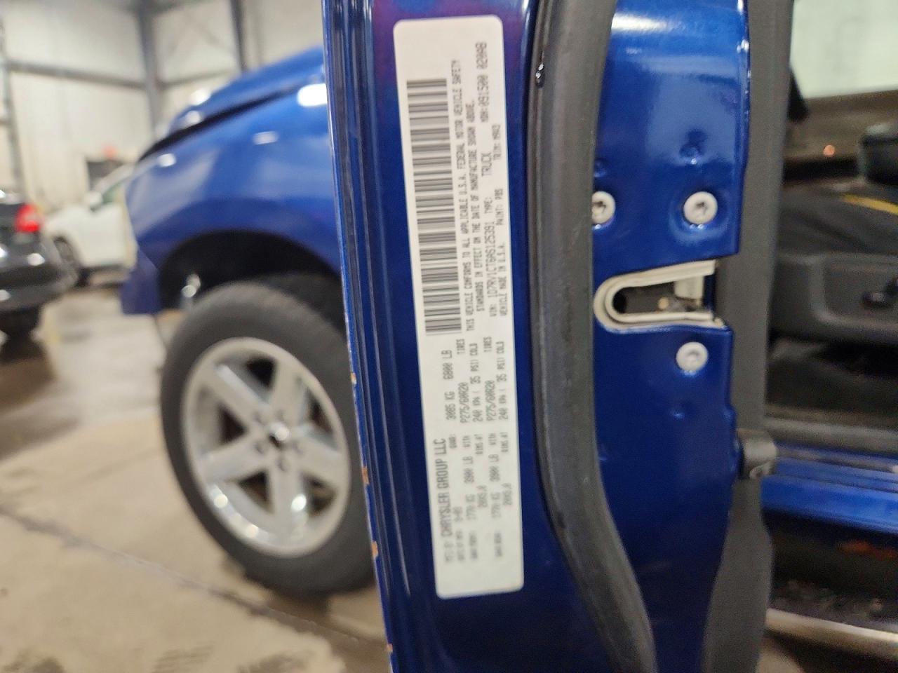 2010 Dodge Ram 1500 Blue vin: 1D7RV1CT6AS125391