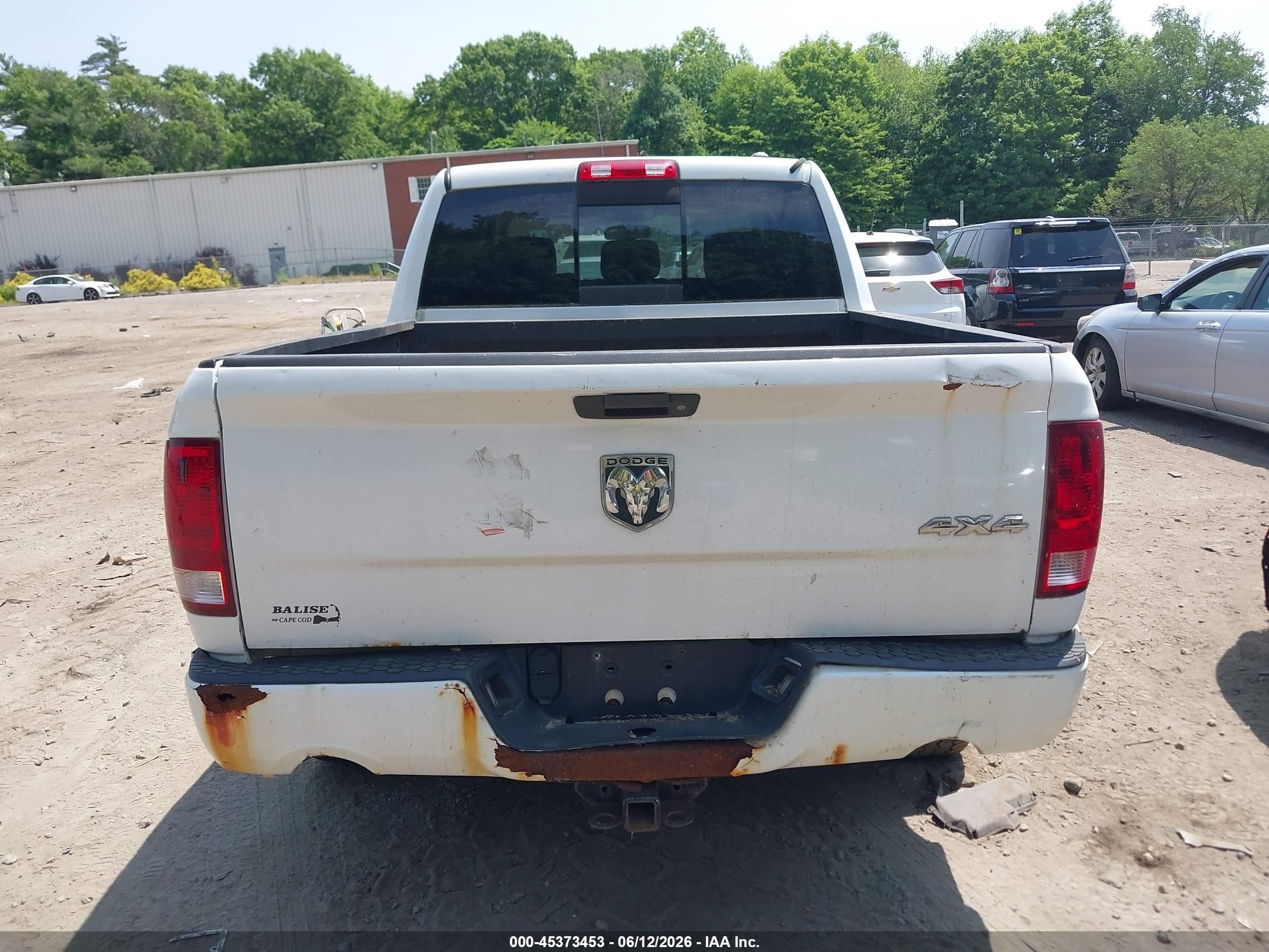 2010 Dodge Ram 1500 Slt/sport/trx White vin: 1D7RV1CT6AS177801