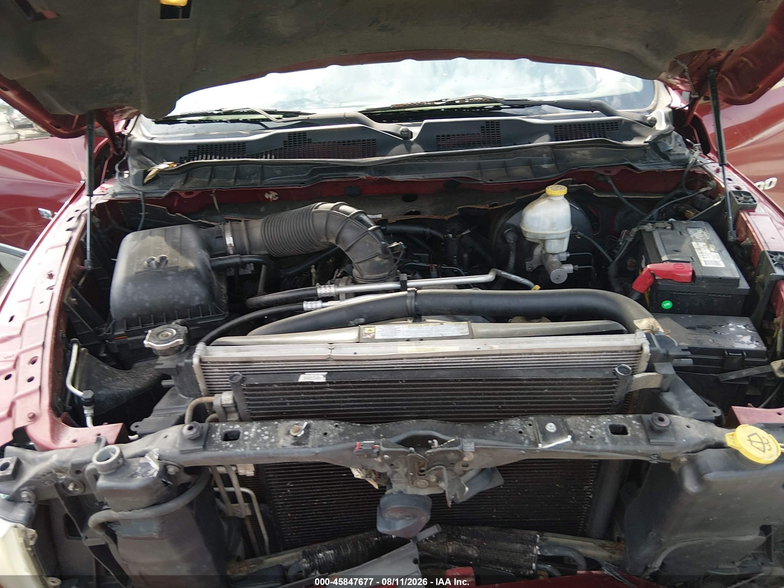2011 Ram Ram 1500 Laramie Красный vin: 1D7RV1CT6BS545556