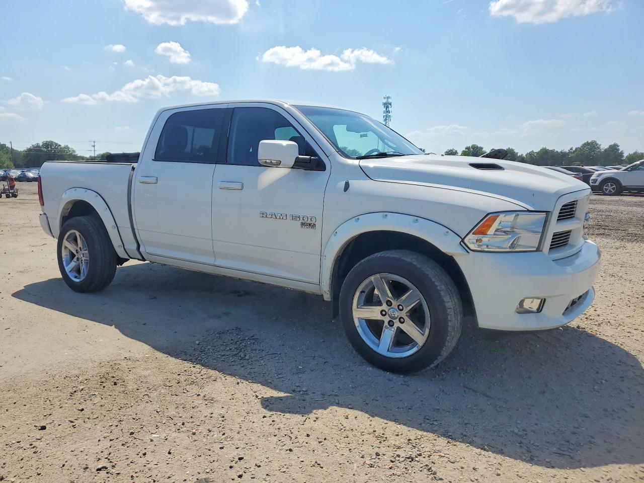 2011 Dodge Ram 1500 White vin: 1D7RV1CT6BS557836