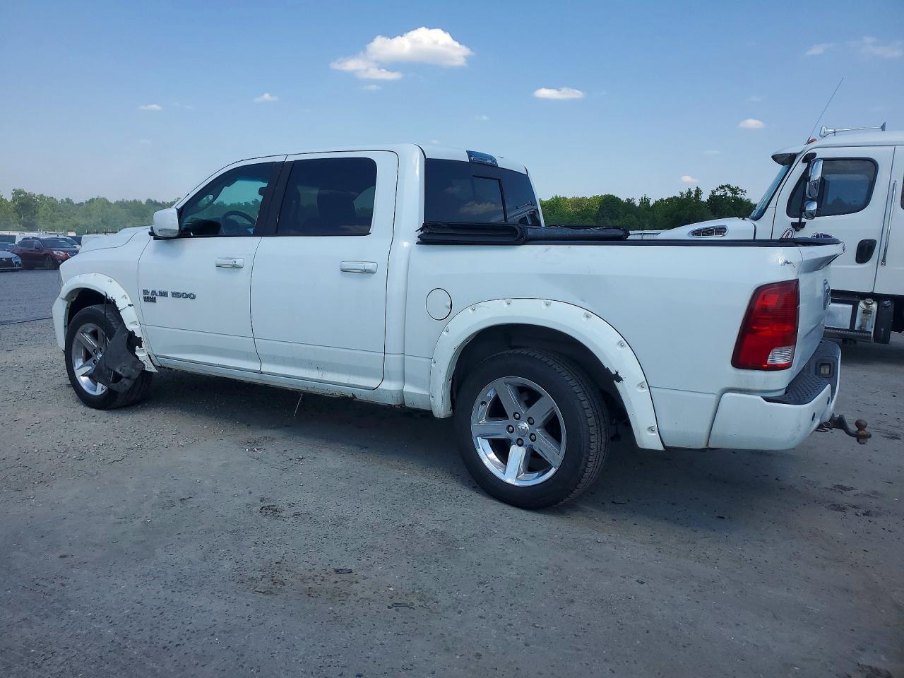 2011 Dodge Ram 1500 White vin: 1D7RV1CT6BS557836