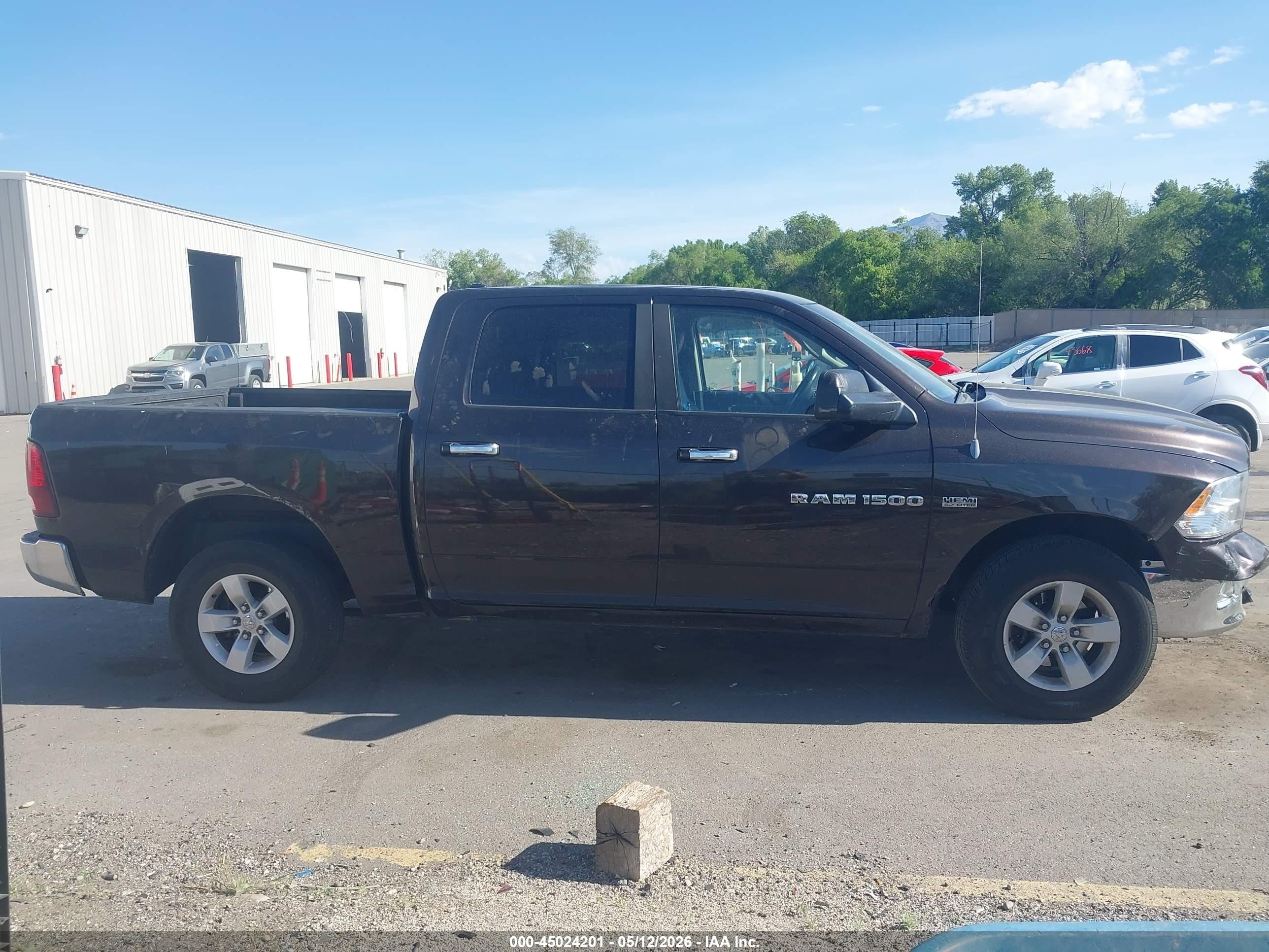2011 Ram Ram 1500 Laramie Black vin: 1D7RV1CT6BS565743