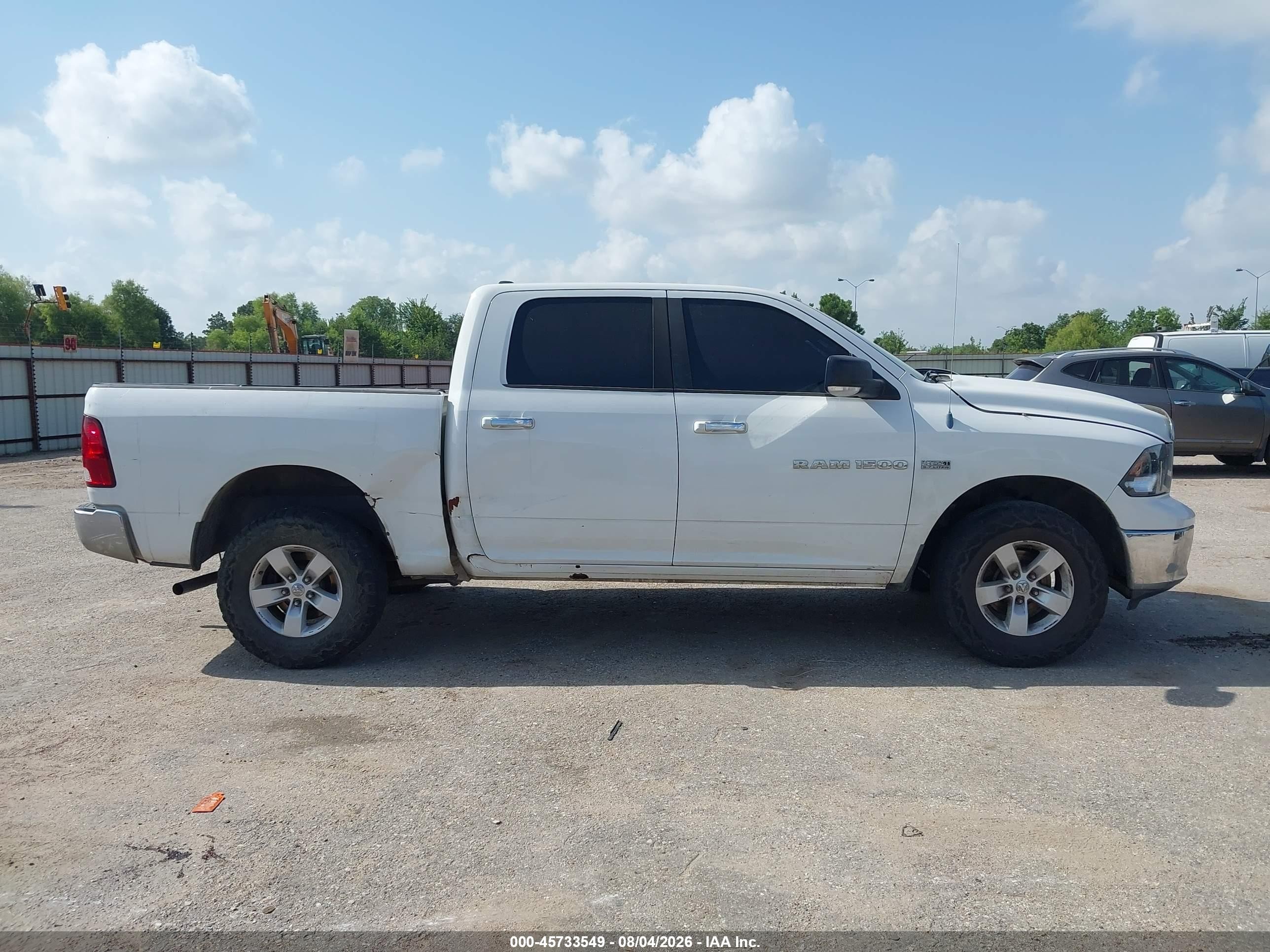 2011 Ram Ram 1500 Slt White vin: 1D7RV1CT6BS631353