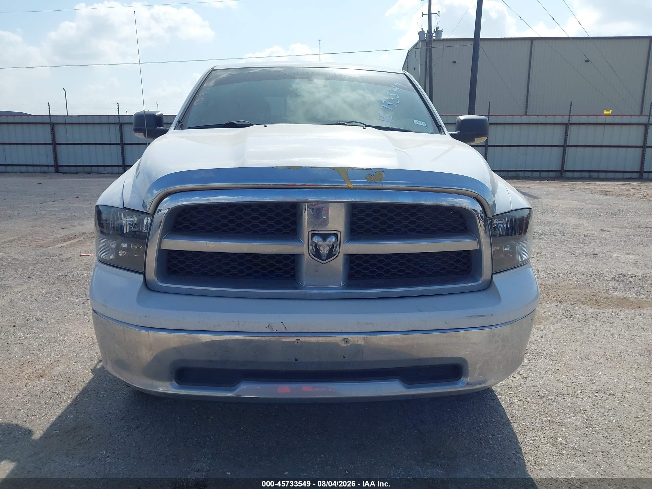 2011 Ram Ram 1500 Slt White vin: 1D7RV1CT6BS631353