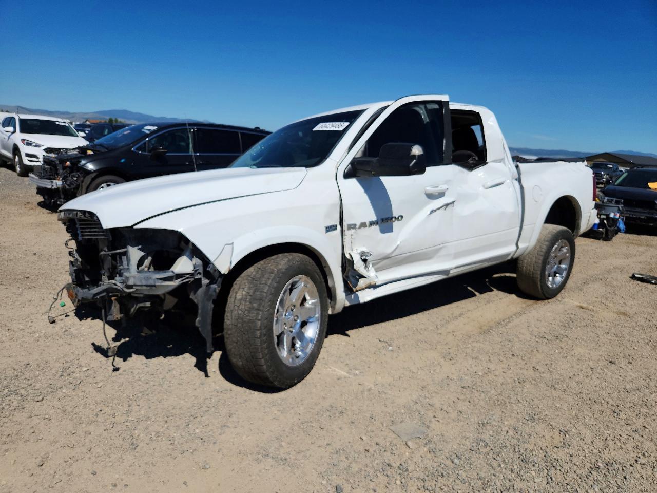 2011 Dodge Ram 1500 White vin: 1D7RV1CT7BS513845