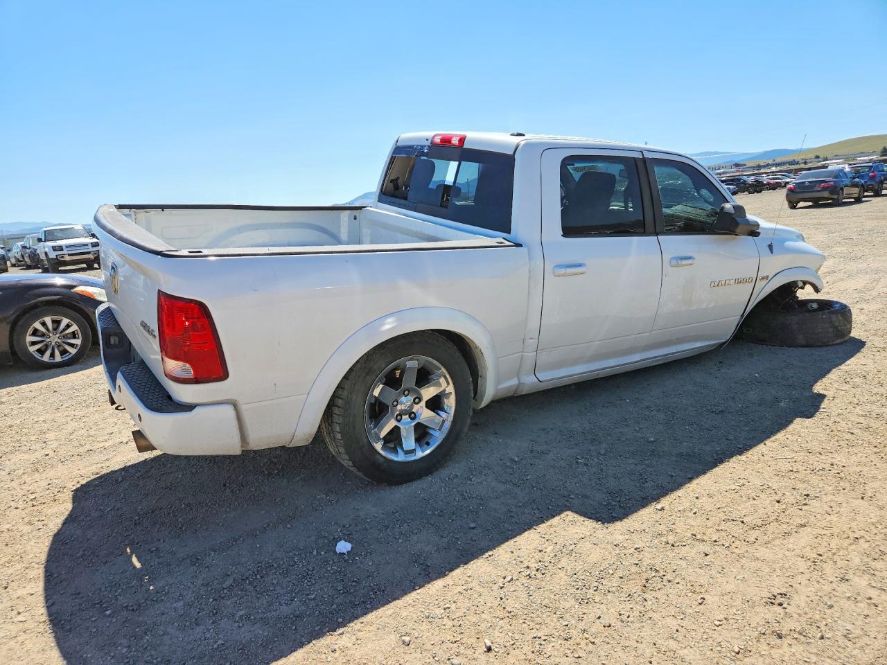 2011 Dodge Ram 1500 White vin: 1D7RV1CT7BS513845