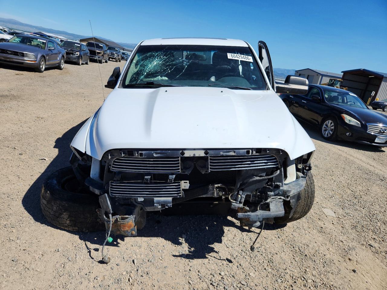 2011 Dodge Ram 1500 White vin: 1D7RV1CT7BS513845