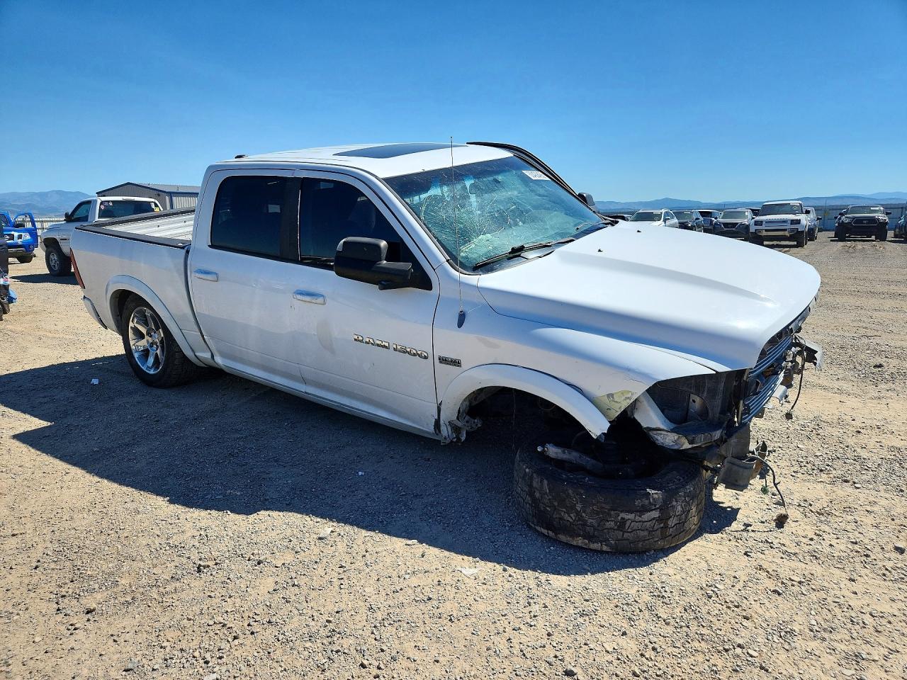 2011 Dodge Ram 1500 White vin: 1D7RV1CT7BS513845