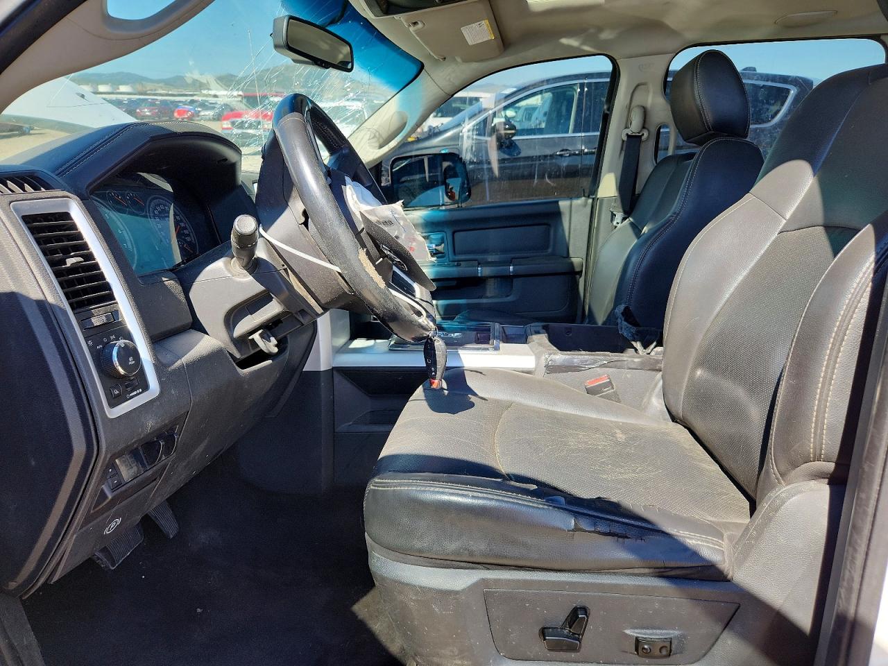 2011 Dodge Ram 1500 White vin: 1D7RV1CT7BS513845