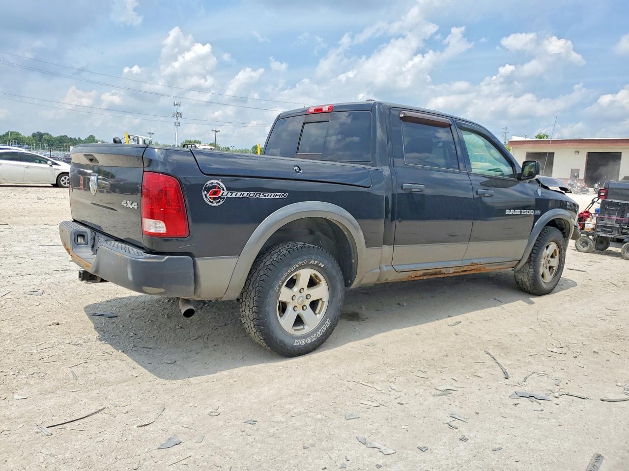 2011 Dodge Ram 1500 Black vin: 1D7RV1CT7BS616733