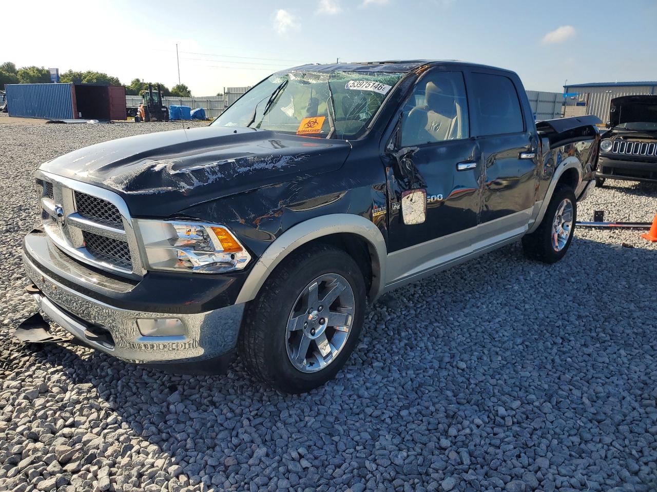 2011 Dodge Ram 1500 Black vin: 1D7RV1CT7BS644810