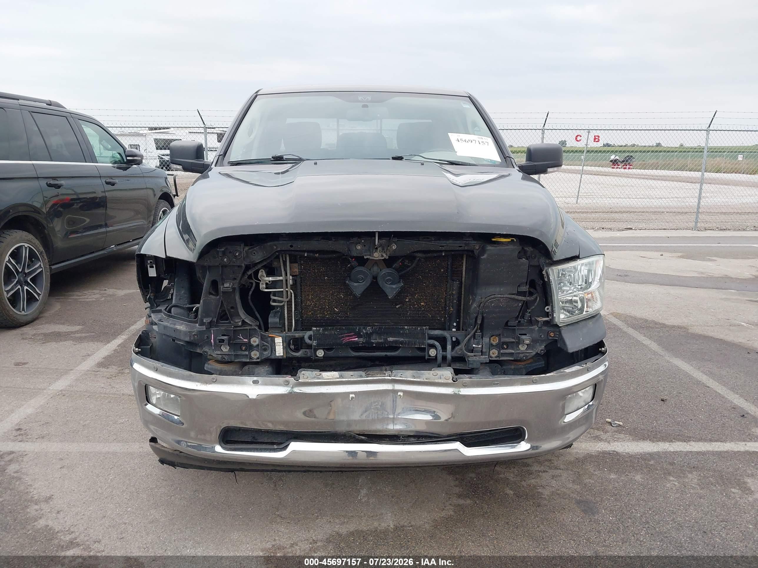 2011 Ram Ram 1500 Slt Black vin: 1D7RV1CT7BS645049