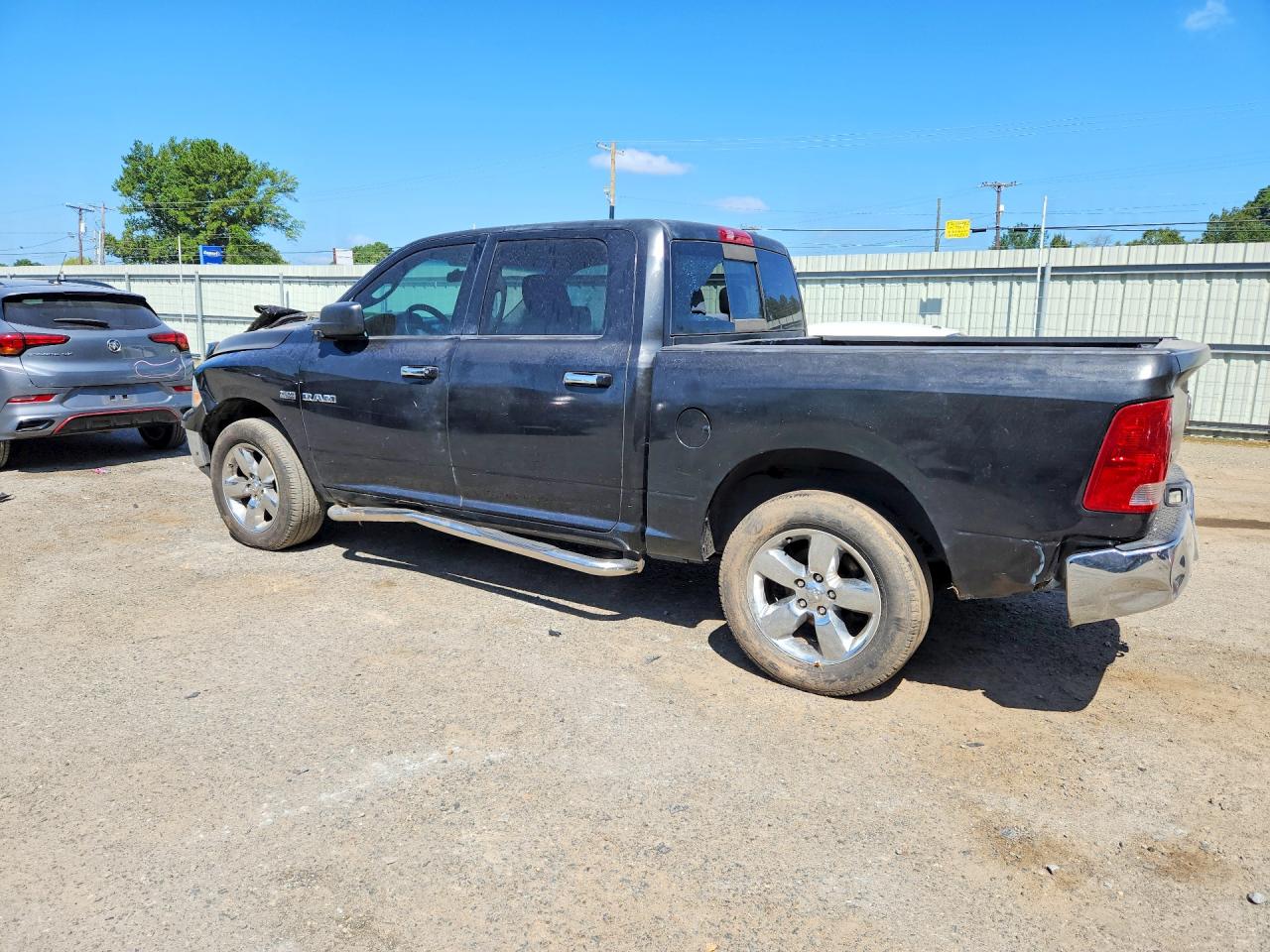 2010 Dodge Ram 1500 Black vin: 1D7RV1CT8AS212354