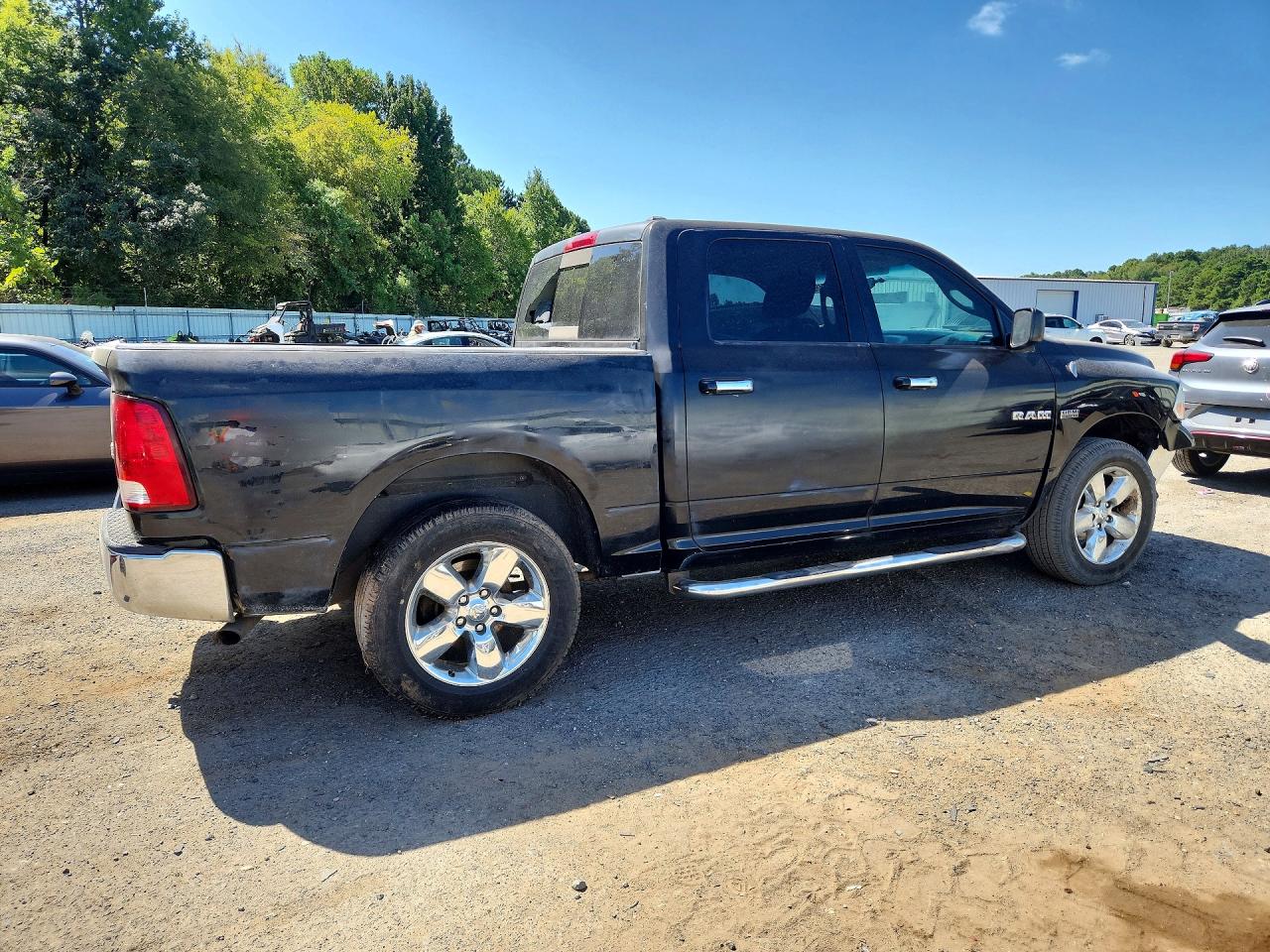 2010 Dodge Ram 1500 Black vin: 1D7RV1CT8AS212354