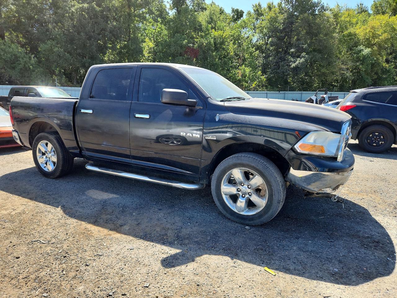 2010 Dodge Ram 1500 Black vin: 1D7RV1CT8AS212354
