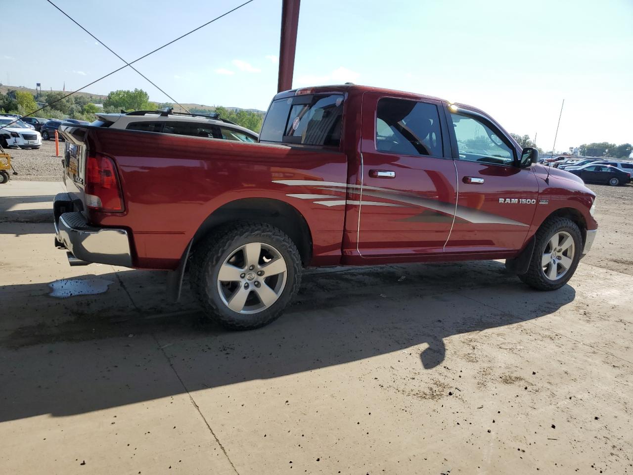 2011 Dodge Ram 1500 Red vin: 1D7RV1CT8BS597755