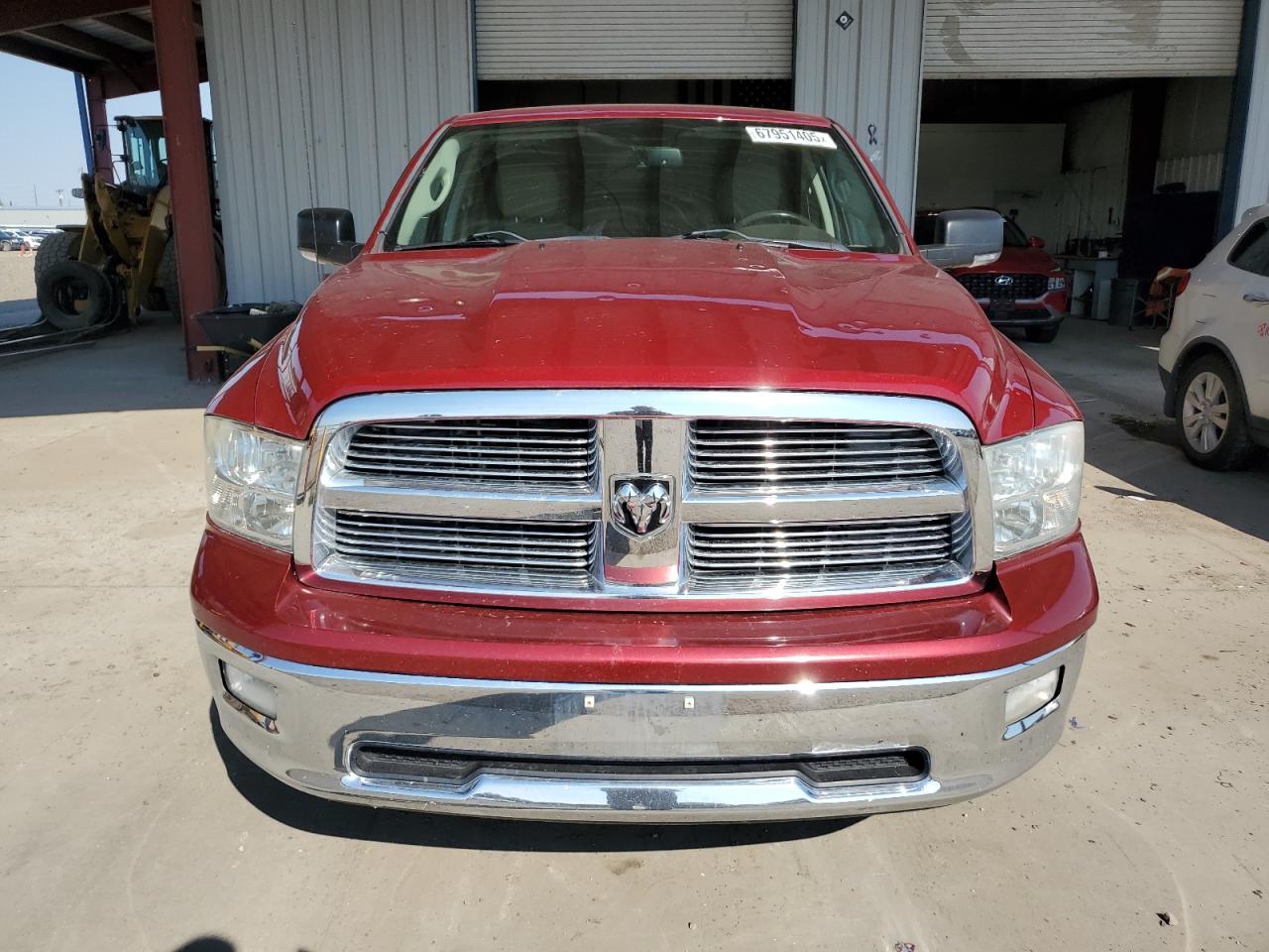 2011 Dodge Ram 1500 Red vin: 1D7RV1CT8BS597755