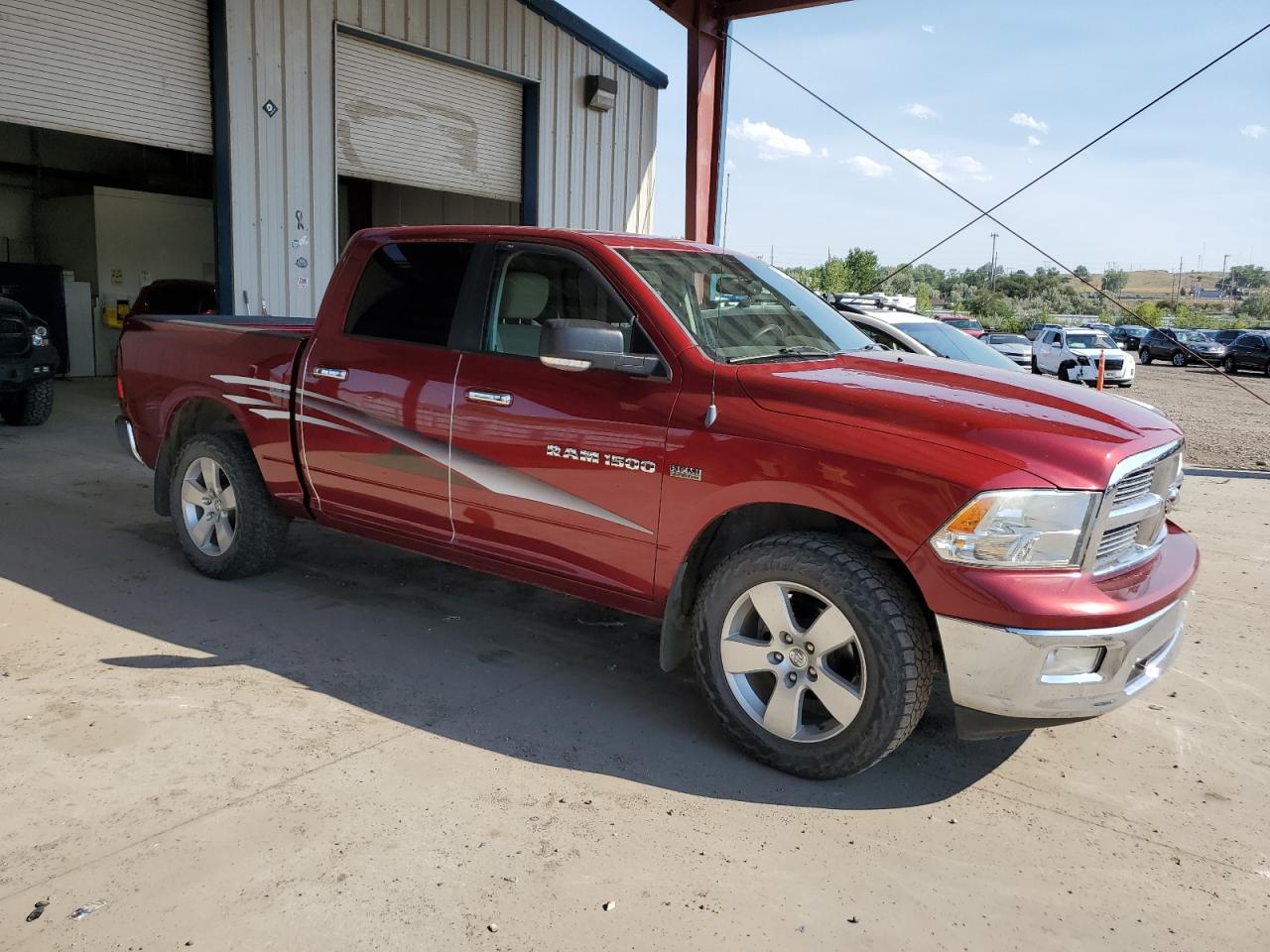 2011 Dodge Ram 1500 Red vin: 1D7RV1CT8BS597755